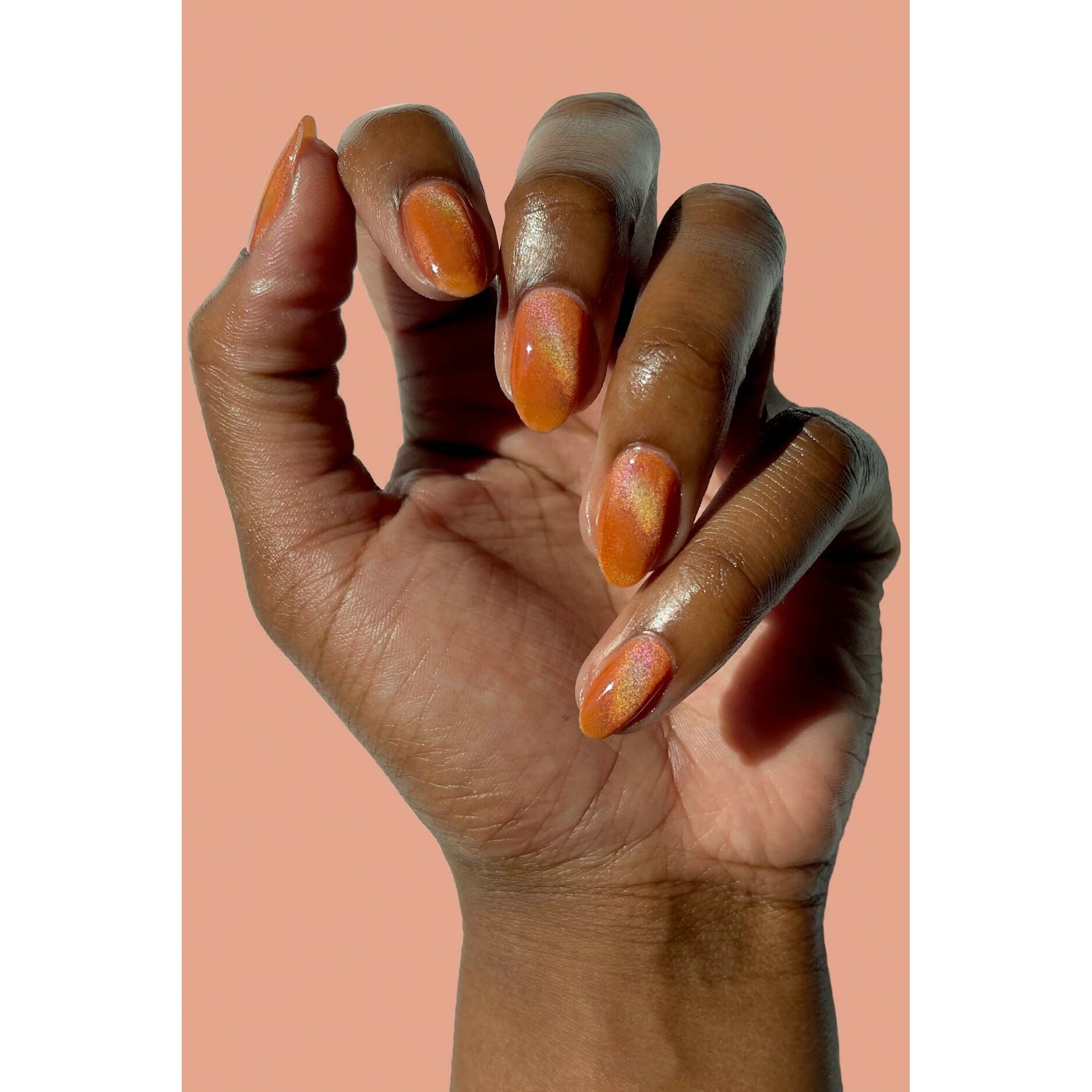 Cirque Colors Aperol Spritz Nail Polish - 0.37 oz Long-Lasting Vegan Nail Lacquer for Manicure & Pedicure | Perfect for Summer Nails, Parties & Special Occasions