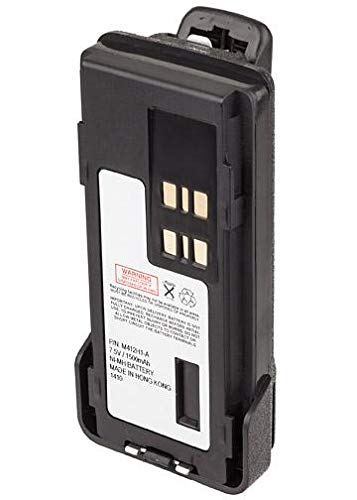 Motorola PMMN4409 Rechargeable Battery - 7.5V 1500mAh Ni-MH Replacement Battery for Two-Way Radios | Perfect for Business Communication, Security, and Outdoor Activities