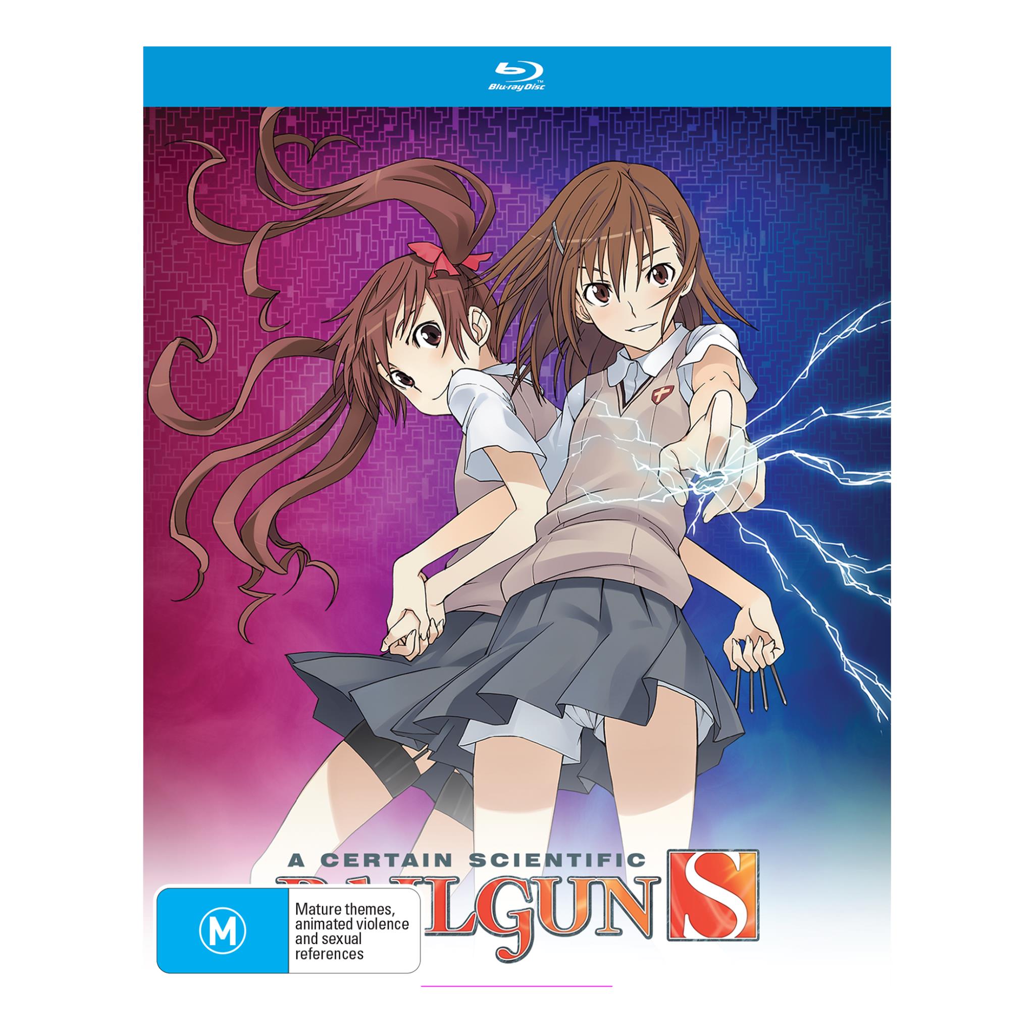 A Certain Scientific Railgun S Season 2 | Anime DVD/Blu-ray | Action Sci-Fi Series | Perfect for Anime Collectors & Sci-Fi Fans