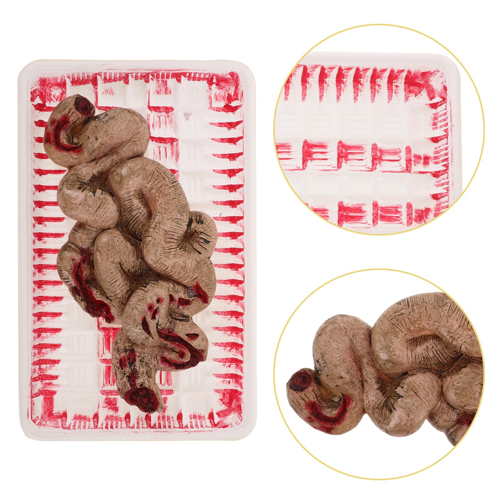Scary Fake Intestines Toy - Realistic Halloween Organ Prank Props for Trick or Treat, Haunted House Decor, and Spooky Party Supplies