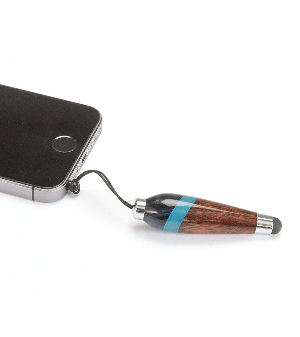 Dale Dennison Koa Wood Stylus Key Ring - Touchscreen Pen with Keychain (Multiple Colors) - Perfect for Smartphones, Tablets & Everyday Carry