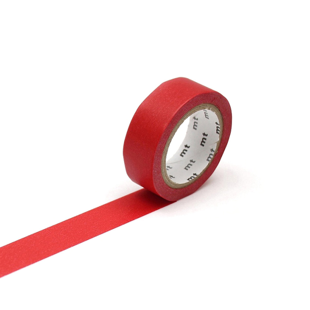 Decorative Japanese Red Washi Tape - Single Roll for Scrapbooking, Journaling, Gift Wrapping & DIY Crafts