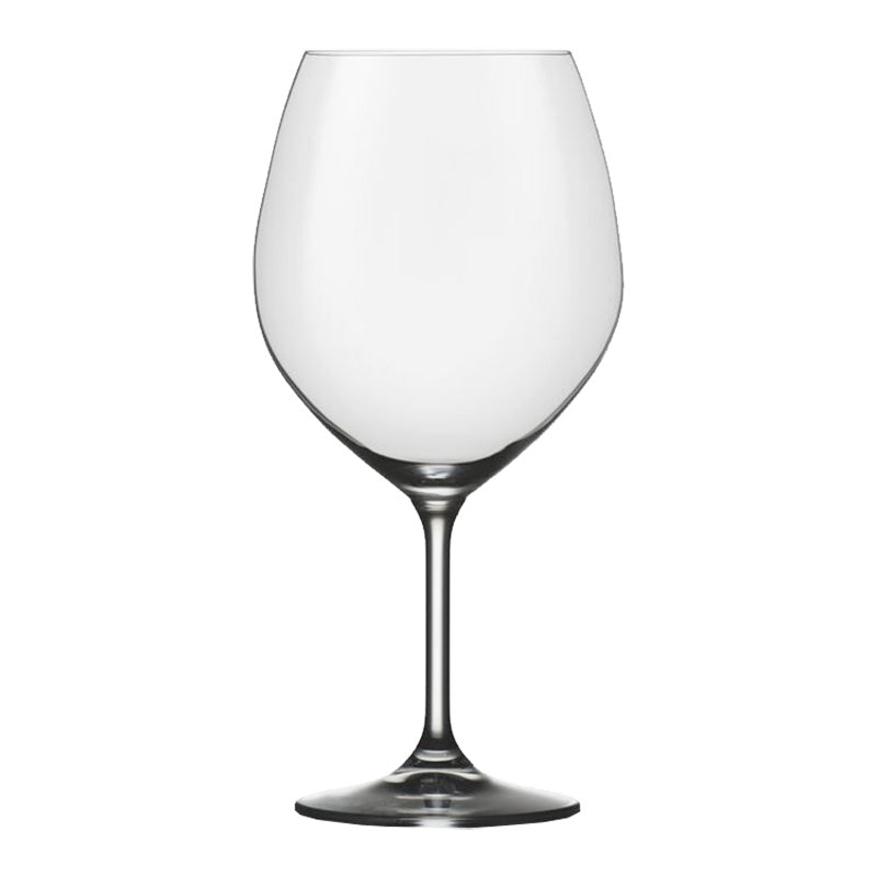 Premium Crystalex 013792 Harmony Burgundy Red Wine Glasses - Set of 24 (24oz Each) for Fine Dining, Wine Tasting & Elegant Home Entertaining