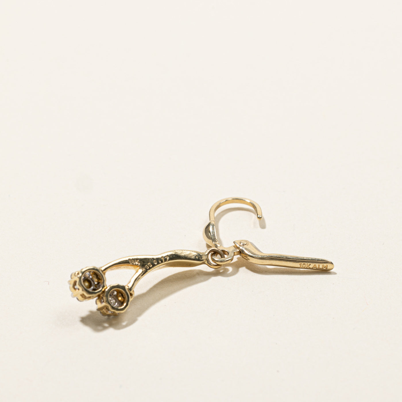0.30ctw Cluster Diamond Dangle Earrings for Women - Elegant Wedding, Party & Evening Wear Jewelry