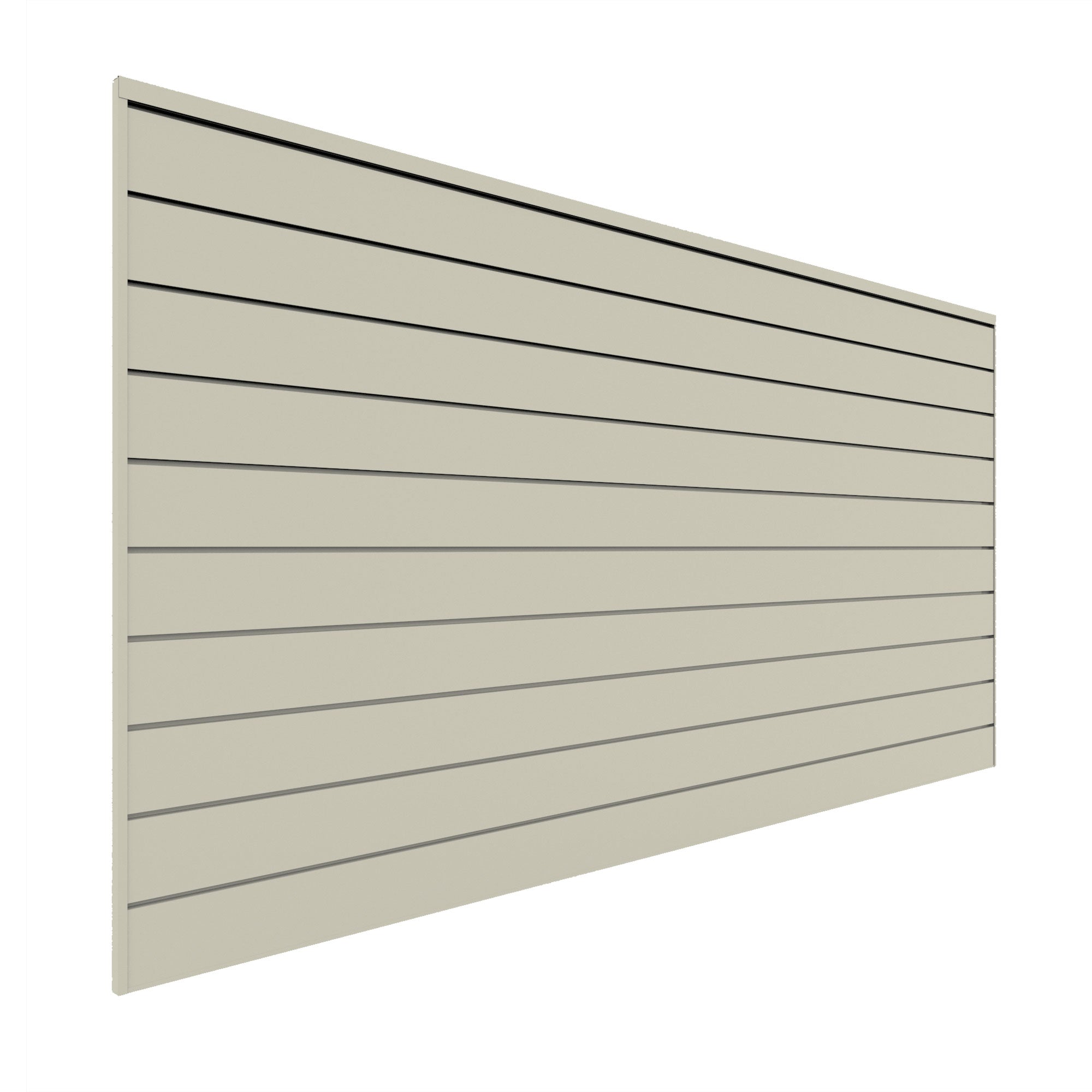 4 x 8 ft. PVC Slatwall Panel - Durable Retail Display System for Stores & Garages - Perfect for Organizing Tools, Merchandise & Accessories