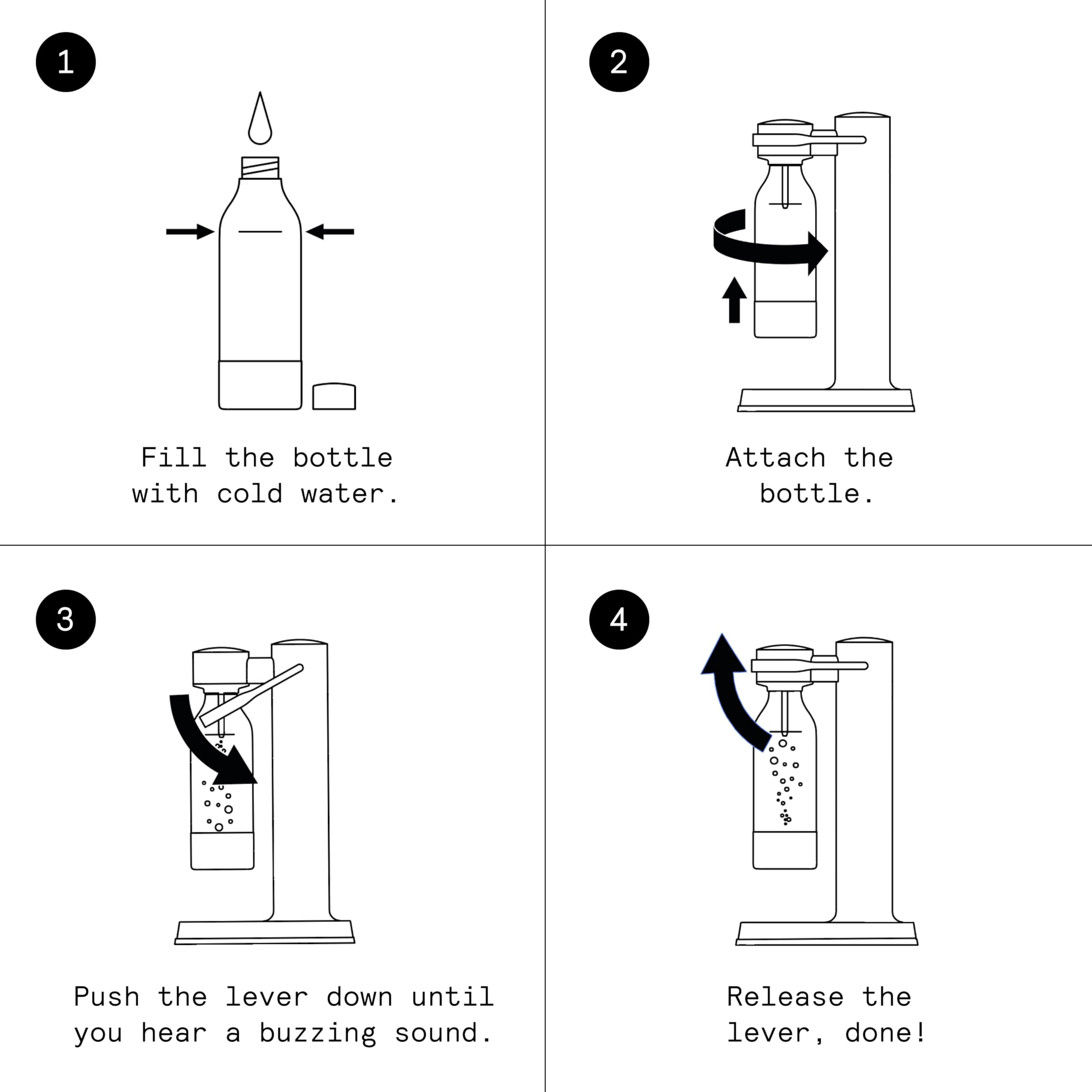 Aarke Carbonator III Premium Sparkling Water Maker - Soda & Seltzer Machine with PET Bottle for Home & Office (Matte White) | Perfect for Cocktails, Mocktails & Healthy Hydration