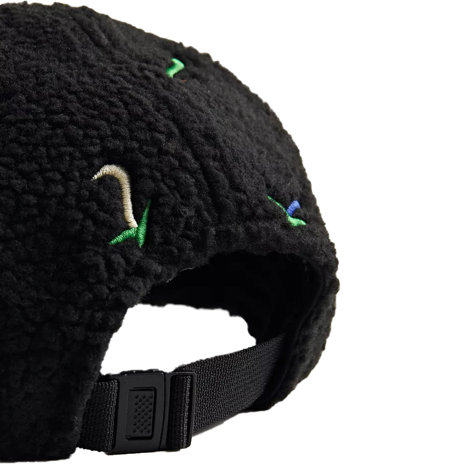 Dancing Shrooms 5 Panel Fleece Hat - Warm & Stylish Winter Beanie for Men & Women - Perfect for Skiing, Snowboarding & Outdoor Activities
