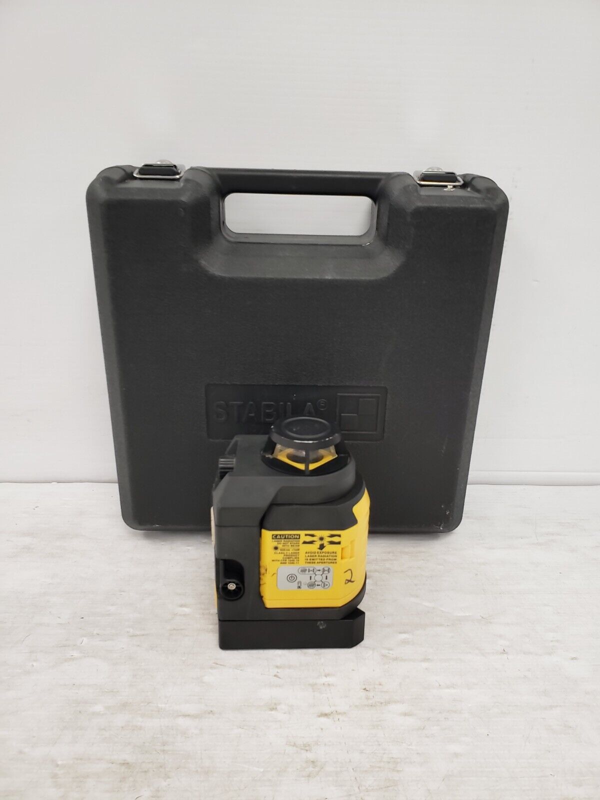Stabila LAX 400 Self-Leveling Cross Line Laser Level - Professional Grade for Construction, Remodeling, and DIY Projects - Perfect for Wall Alignment, Tile Installation, and Picture Hanging