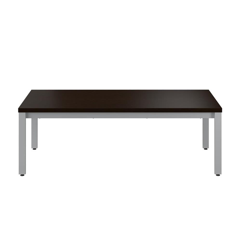 Bush Business Furniture Arrive Waiting Room Coffee Table - Mocha Cherry Finish, Durable Reception & Lobby Center Table for Office, Hotel, or Clinic Waiting Areas