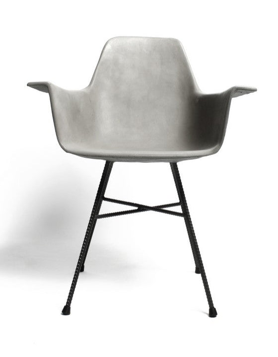 Hauteville Armchair by Lyon Beton - Modern Lounge Chair for Living Room, Office & Reading Nook - Durable & Stylish Accent Furniture