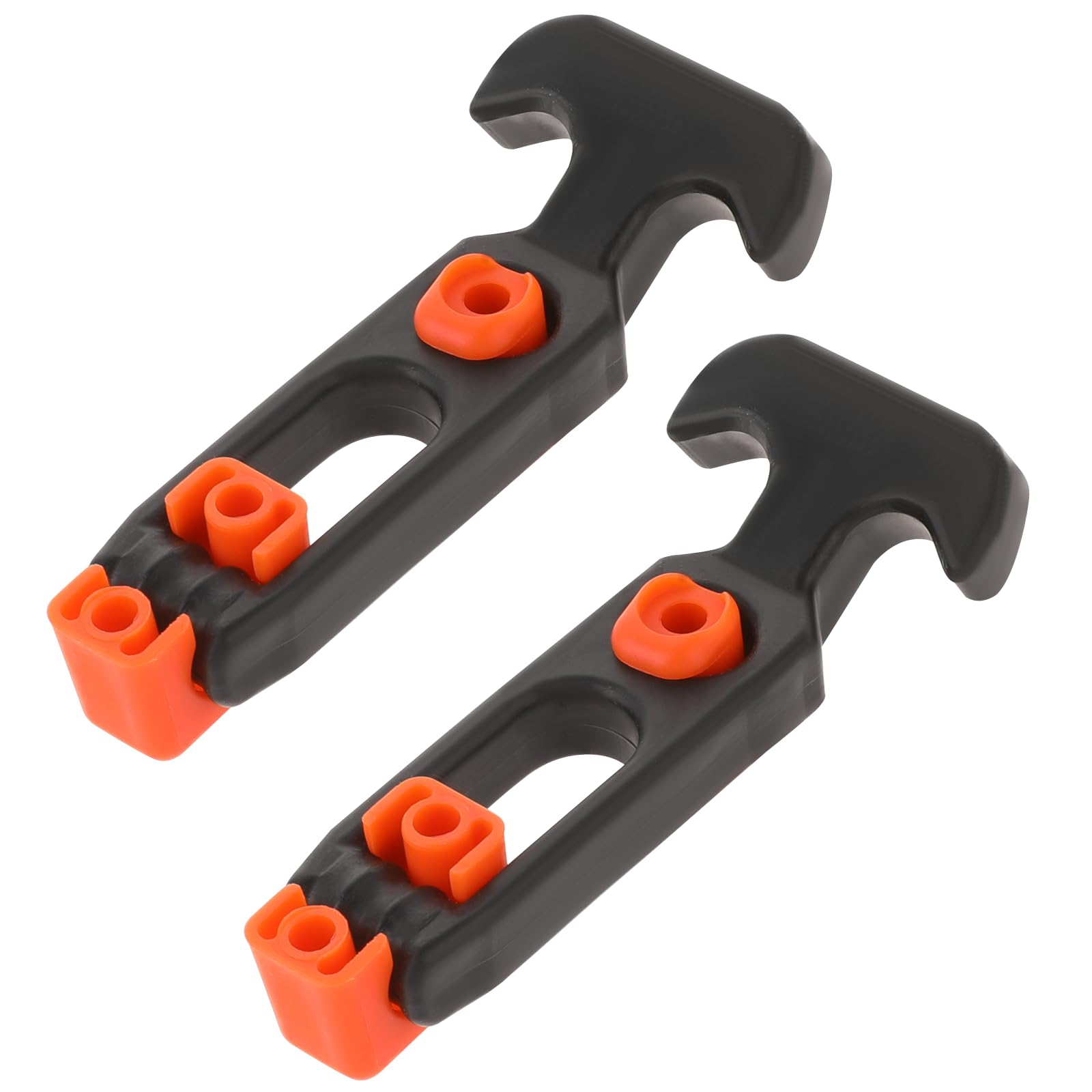 2Pcs Durable T-Handle Cooler Latch Replacements - Rubber Draw Latch for Tool Box, Cooler, Golf Cart & Engineering Machine Hood - Ideal for Outdoor, Industrial & Marine Use