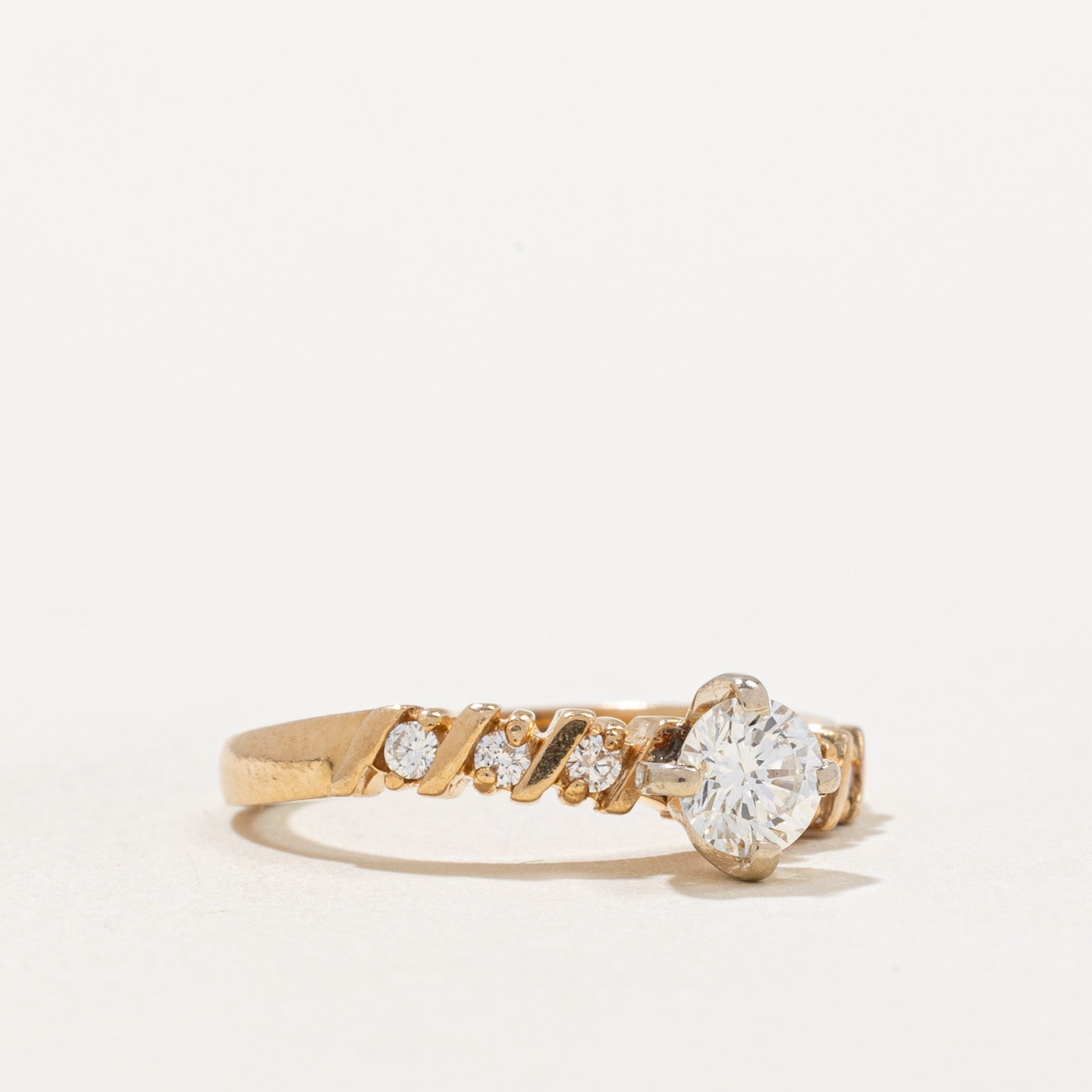 0.46ctw Diamond Engagement Ring for Women - Size 5 | Round Cut Solitaire Wedding Band | Perfect for Proposals, Anniversaries & Special Occasions