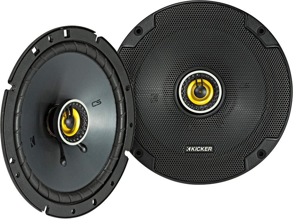 KICKER 46CSC674 6.75-Inch 600W 4-Ohm Car Audio Coaxial Speakers - Premium Sound for Cars, Trucks & SUVs - Perfect for Upgrading Factory Speakers & Enhancing Road Trip Music Experience