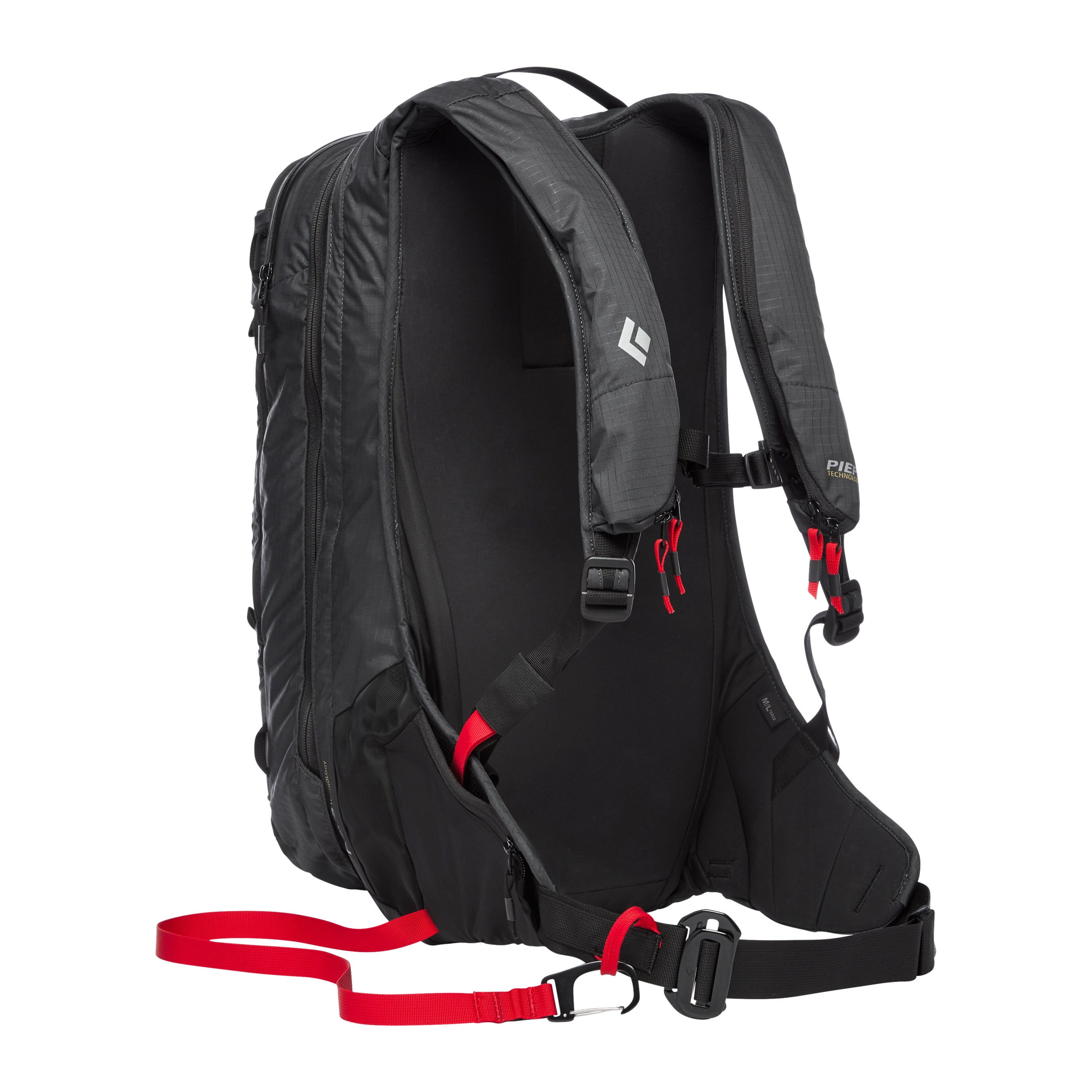 JetForce Pro Split 25L Avalanche Airbag Backpack - Lightweight Ski & Snowboard Safety Gear for Backcountry Adventures