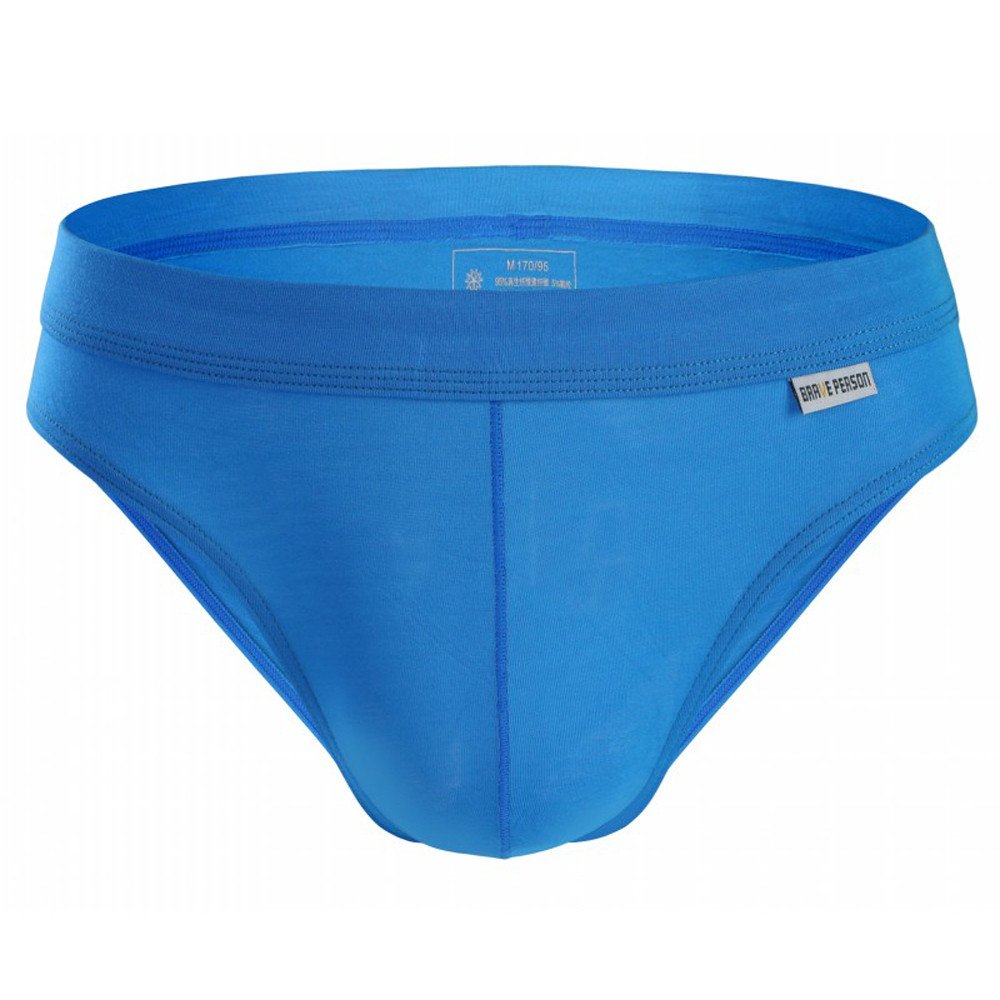 MmNote Men's Sexy Cotton Underwear Shorts - Breathable & Comfortable Boxer Briefs for Men - Blue | Perfect for Daily Wear, Workout & Sleep
