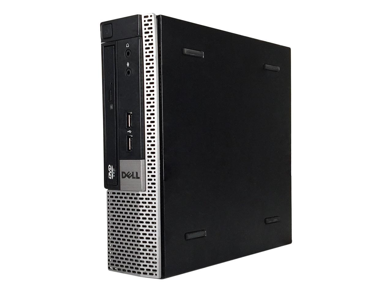 Dell OptiPlex 9020 USFF Desktop Computer - Intel Core i5-4590S Quad-Core 3.7GHz, 8GB DDR3 RAM, 128GB SSD, Windows 10 Pro 64-bit - Compact Mini PC with HDMI, DisplayPort, VGA, DVD RW & WiFi - 1 Year Warranty - Perfect for Home Office, Business Workstations & Space-Saving Computing