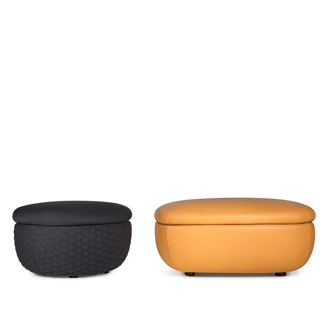Bart Pouf & Footstool - Stylish Ottoman for Living Room, Bedroom & Nursery - Perfect Accent Seating & Footrest for Home Decor