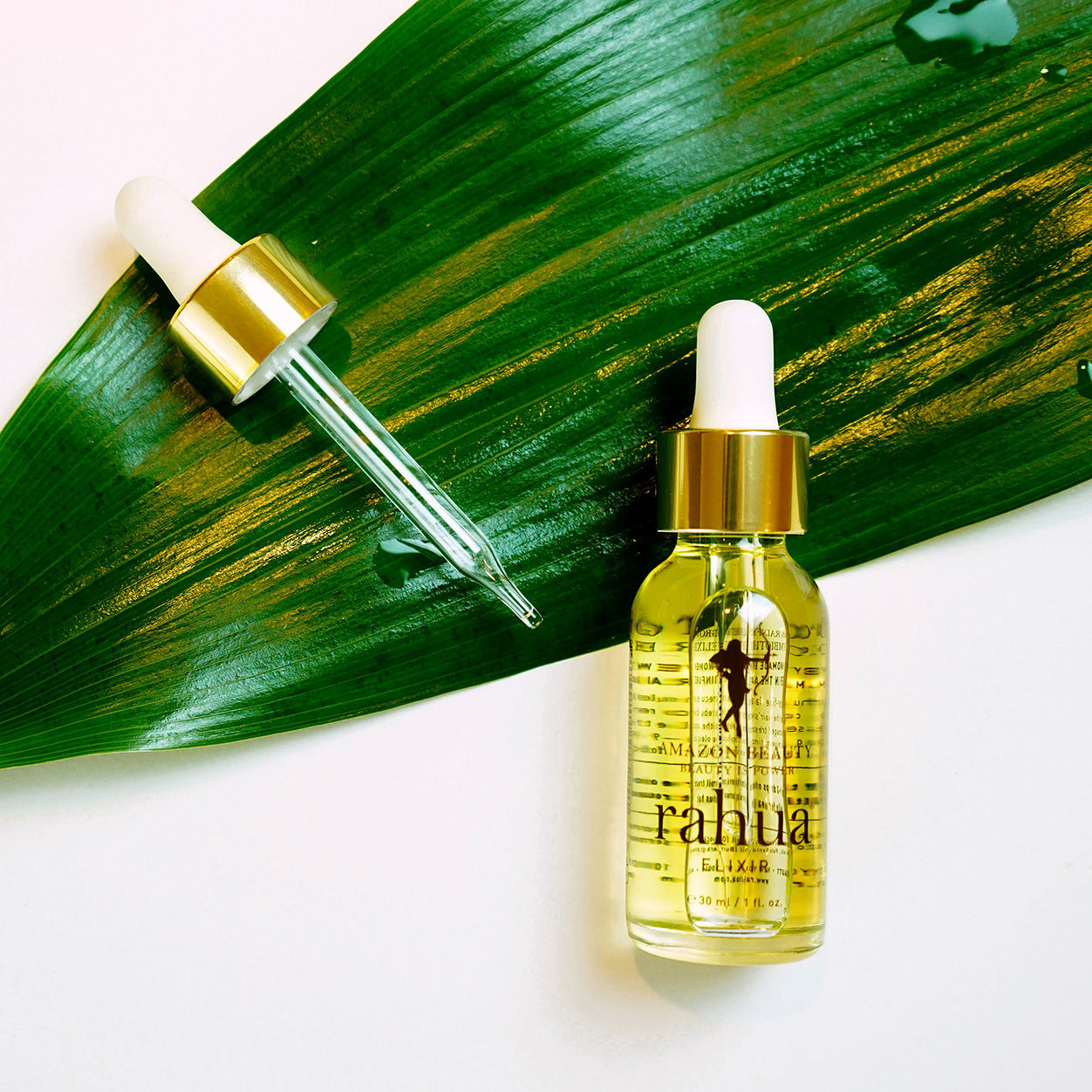 Rahua Elixir Hair Treatment - Organic & Hydrating Hair Oil for Dry, Damaged Hair - Perfect for Salon-Quality Styling & Daily Hair Care