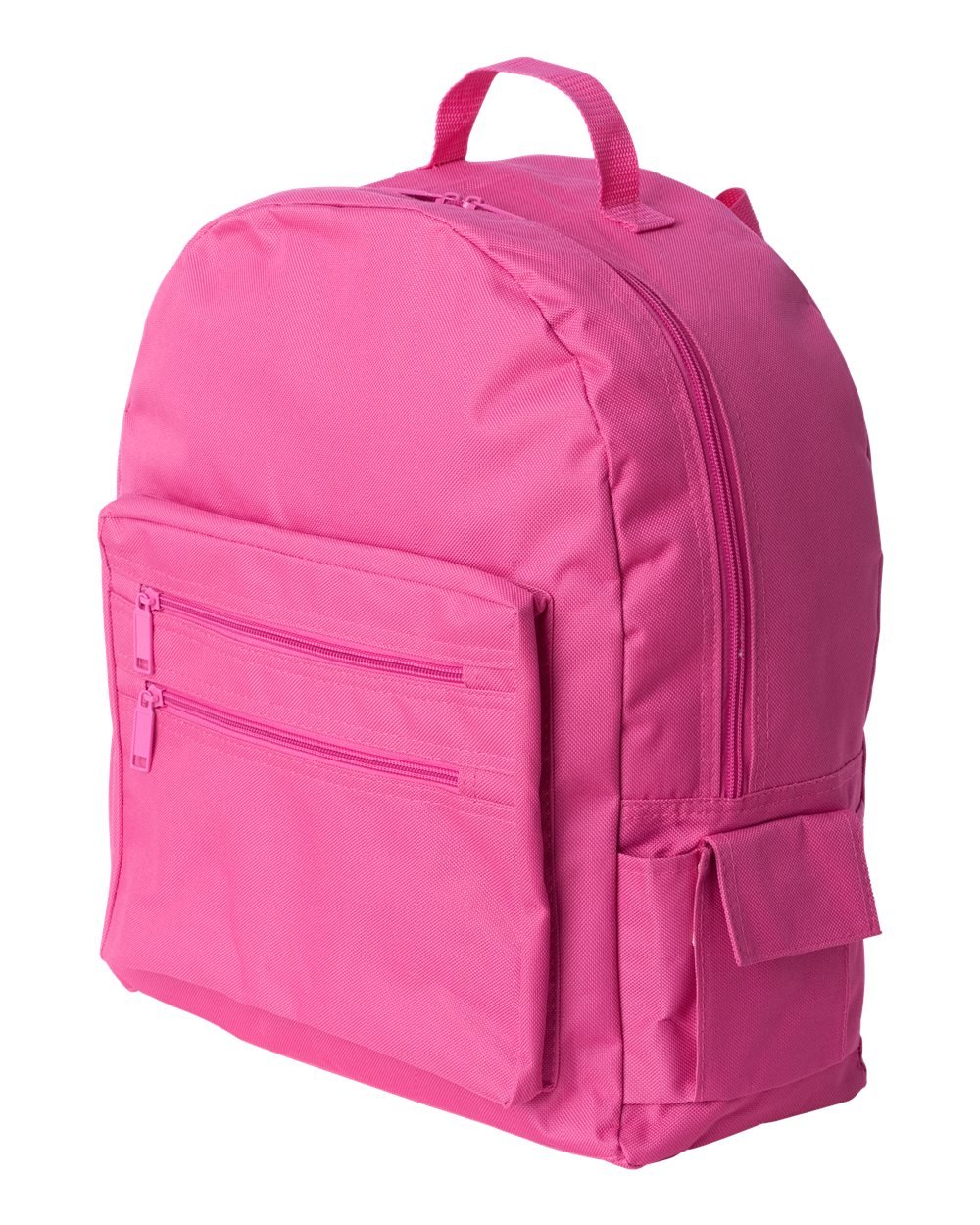 Affordable Backpack for School & Travel - One Size Fits All in Hot Pink | Perfect for Students, Commuters & Outdoor Adventures