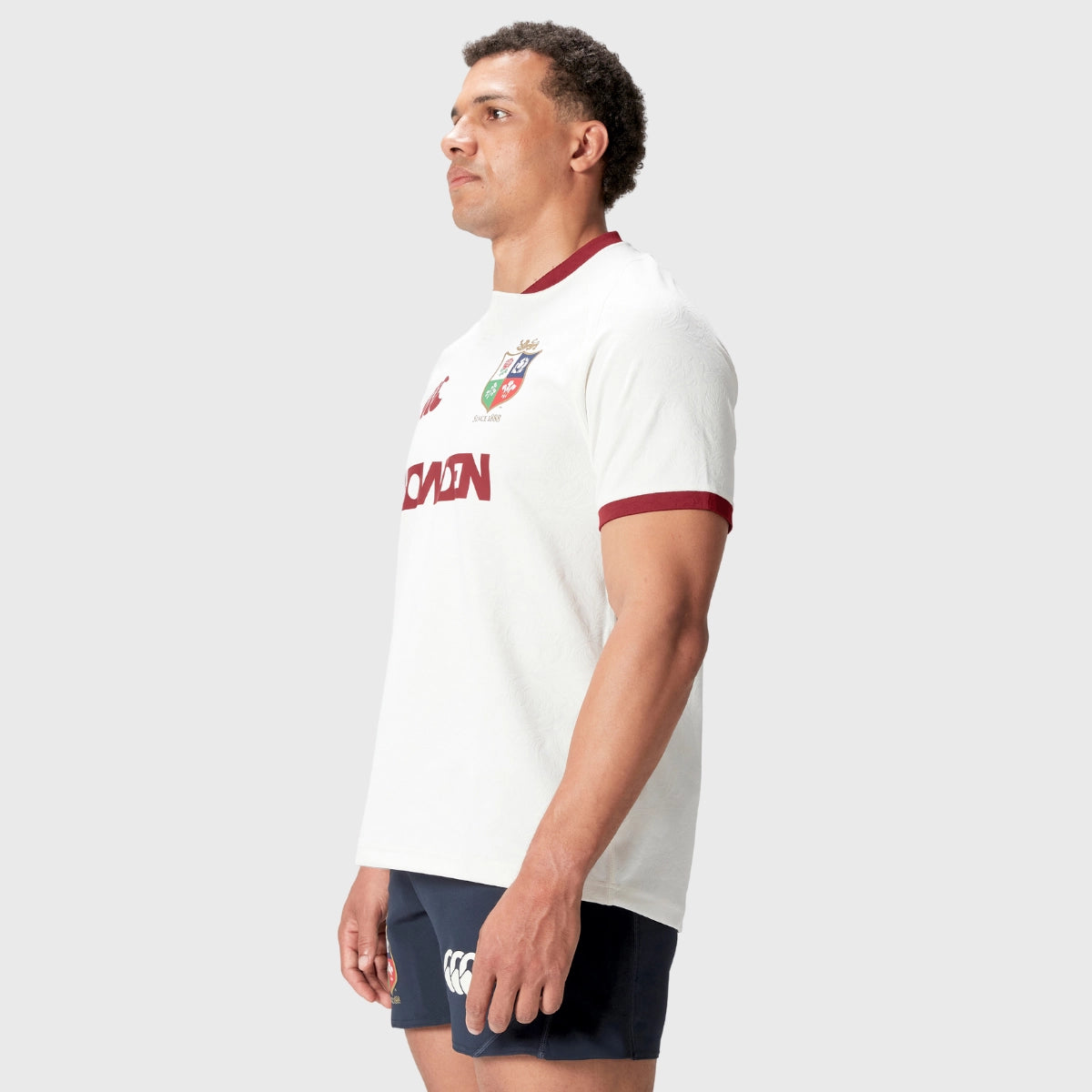 Canterbury British & Irish Lions 2025 Rugby Training Shirt - White Jersey for Rugby Players & Fans - Perfect for Matches, Training & Fan Support