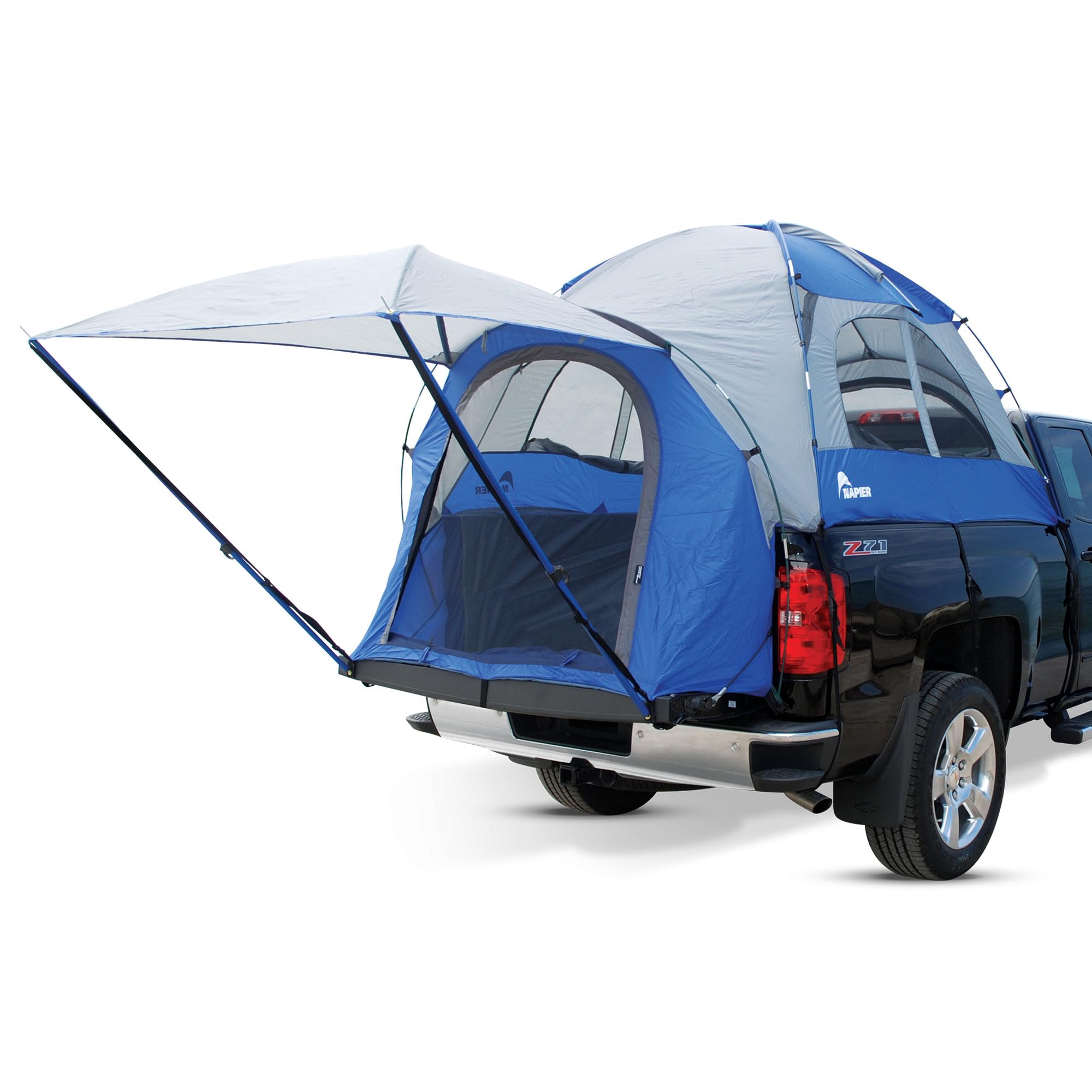 **Napier Sportz Truck Bed Camping Tent - Waterproof 2-Person Tent for Pickup Trucks - Easy Setup in 15 Minutes - Compact Storage Case - Durable Camping & Outdoor Shelter - Spacious & Secure Truck Accessories - Perfect for Road Trips, Hunting & Off-Grid Adventures**