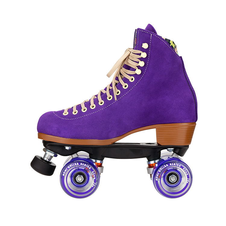 Moxi Lolly Roller Skates - Taffy Color Quad Skates for Women & Girls - Outdoor & Indoor Skating, Rink, Park, Fitness & Casual Wear
