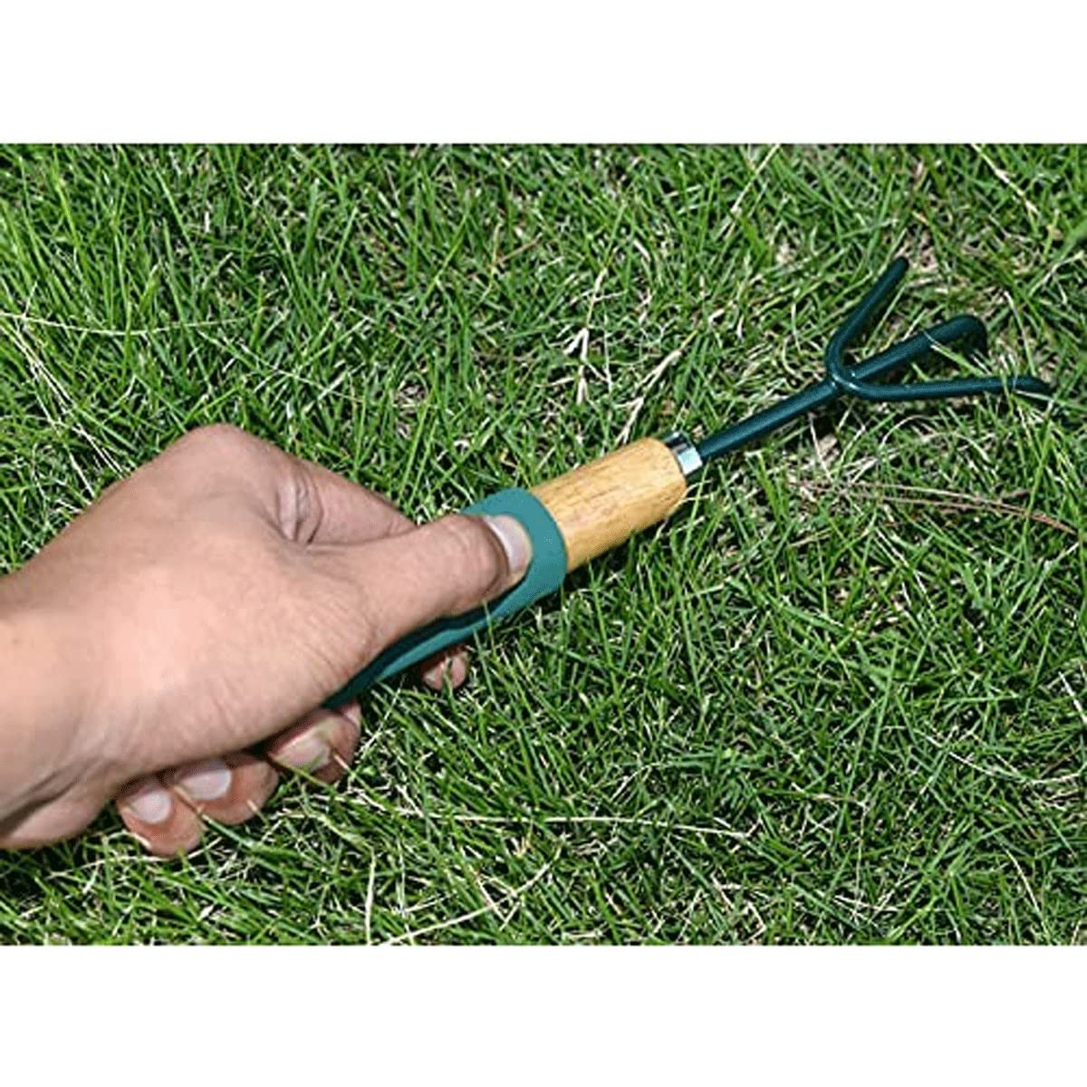 3PC Garden Tool Set - Hand Trowel, Transplanter & Cultivator for Outdoor Gardening