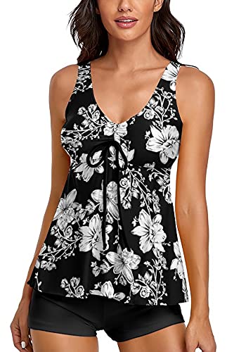 Z-black & White Floral