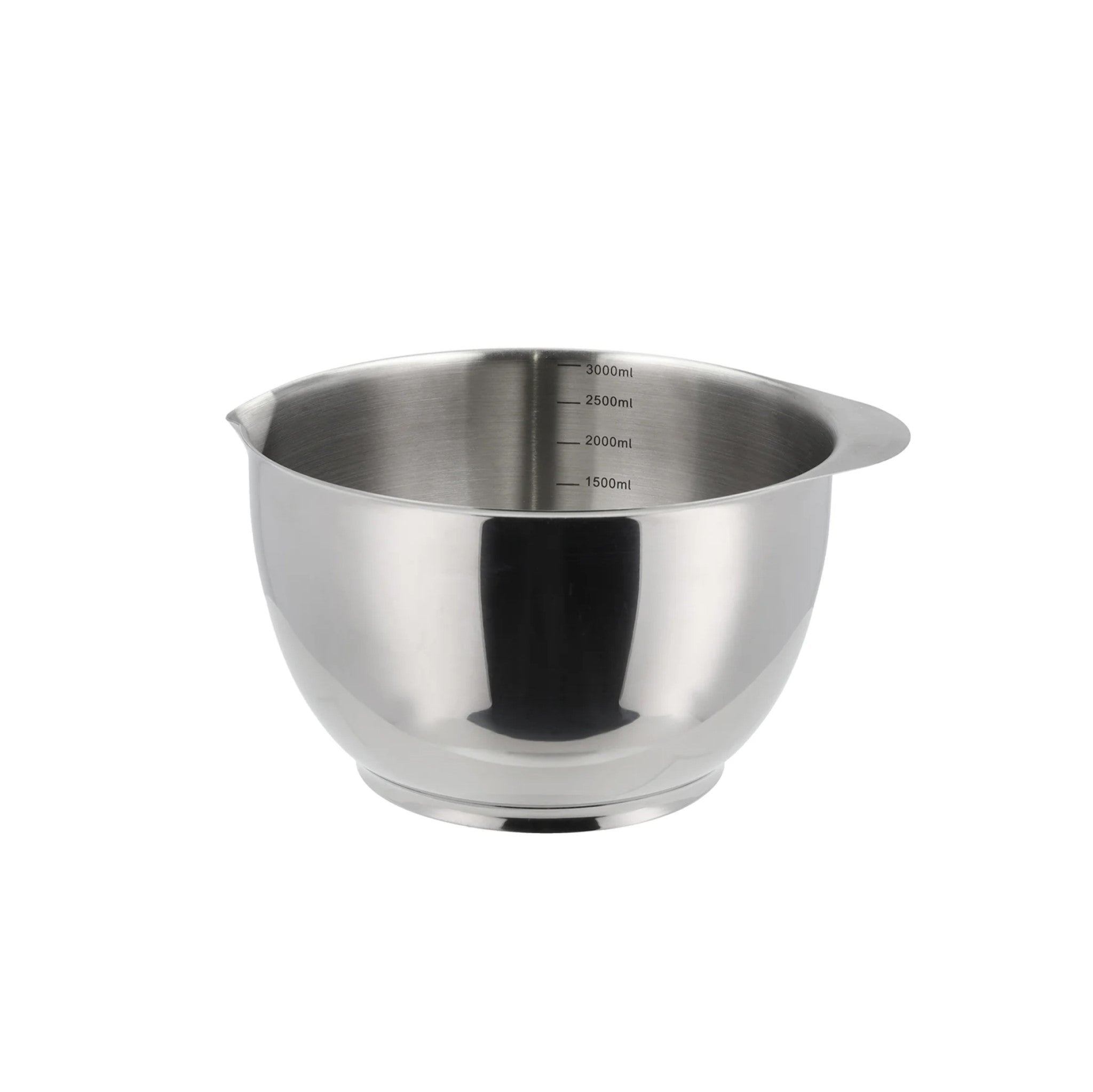 ROSTI Margrethe 3L Stainless Steel Mixing Bowl - Durable & Versatile for Baking, Cooking, and Food Prep | Perfect for Kitchen, Restaurants, and Home Use