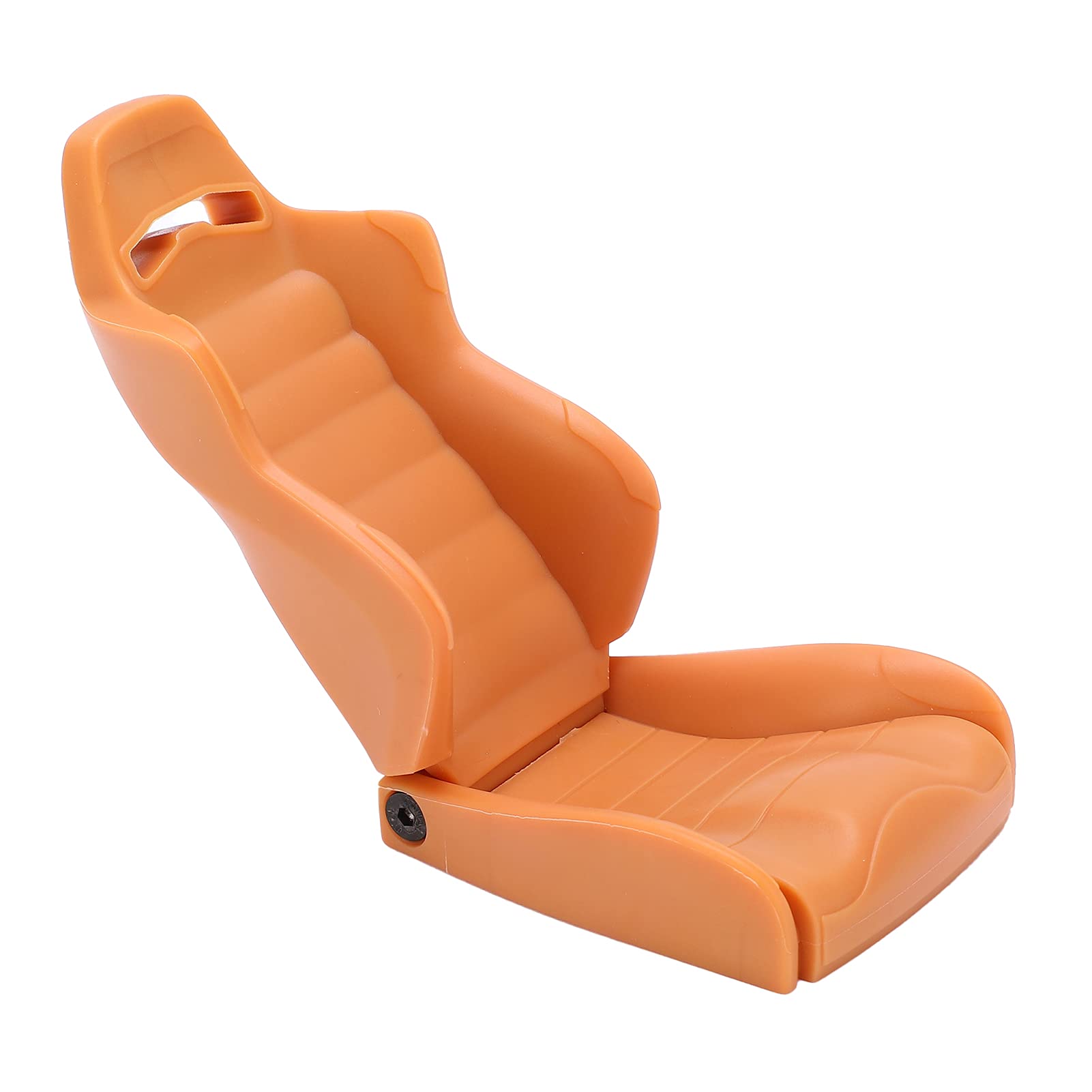 SUNGOOYUE RC Car Seats - Hard Plastic Remote Control Crawler Car Simulation Chair for 1/10 Scale DIY (Brown) - Perfect for RC Car Enthusiasts and Hobbyists