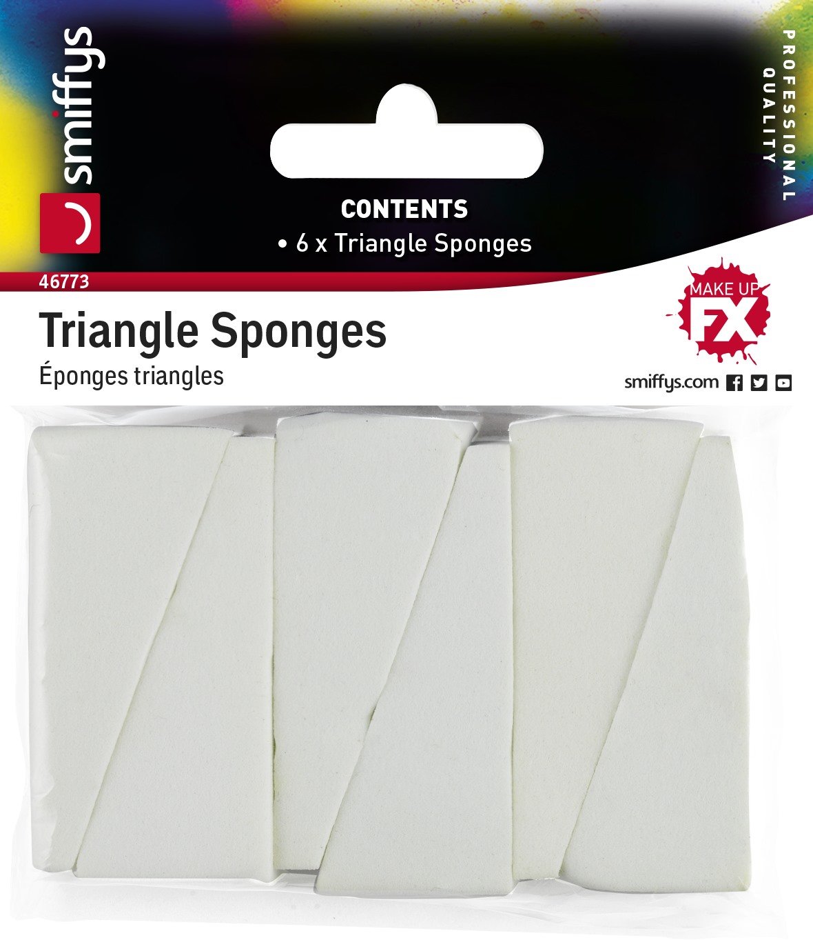 Triangle Makeup Sponges - Soft Blending Beauty Sponge for Foundation, Concealer & Powder - Perfect for Flawless Makeup Application at Home or On-the-Go