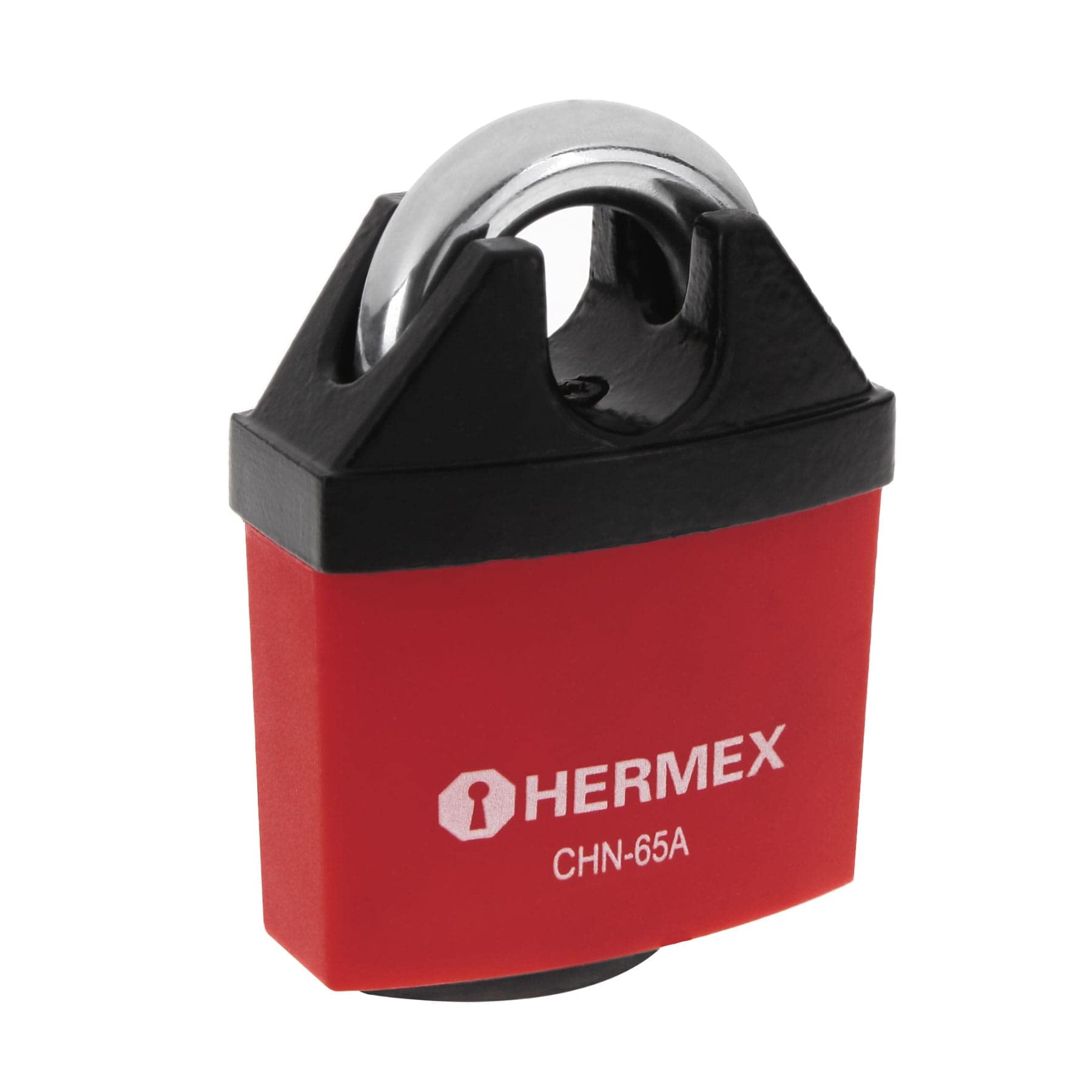 Heavy Duty 65mm Iron Padlock with Anti-Pick Key - High Security Lock for Outdoor Gates, Storage Units, Toolboxes & Sheds - Weatherproof & Tamper Proof Protection