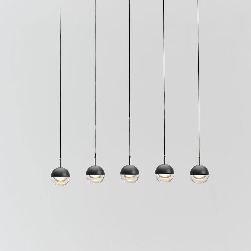 Dora Modern LED Pendant Light Fixture - Adjustable Hanging Chandelier for Kitchen Island, Dining Room, Bedroom & Living Room Lighting