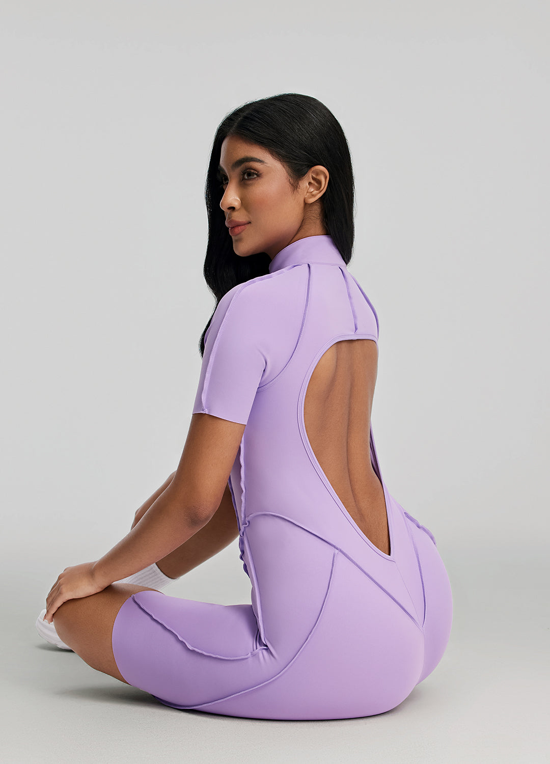 Stylish & Comfortable Women's Shorts Catsuit - Perfect for Yoga, Dance, and Casual Wear