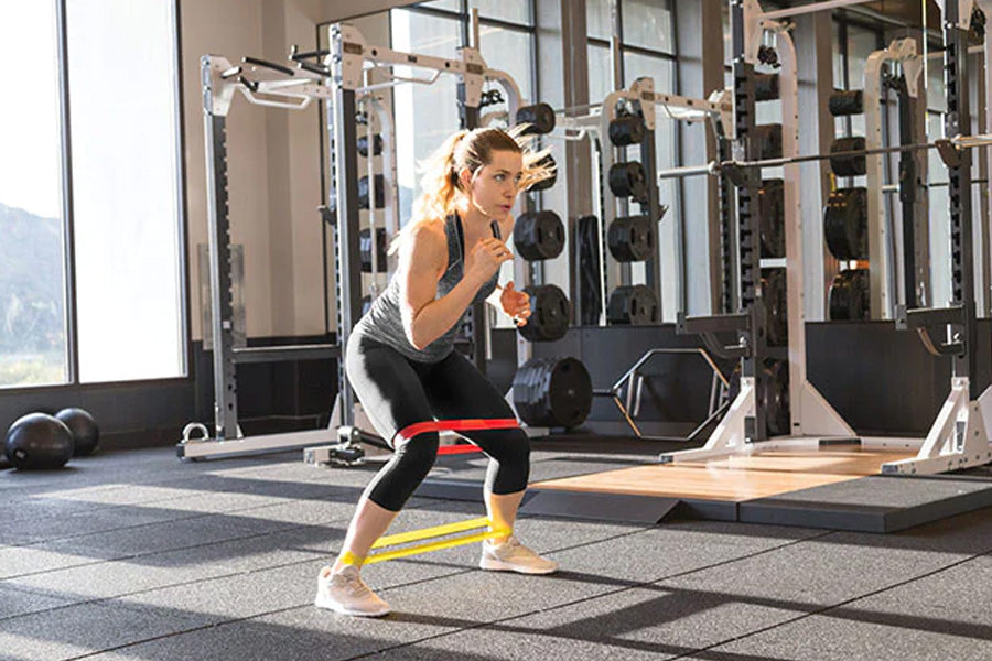 SKLZ Mini Resistance Bands Set for Strength Training, Physical Therapy & Home Workouts – Stretchable Exercise Bands for Legs, Glutes & Full Body Fitness