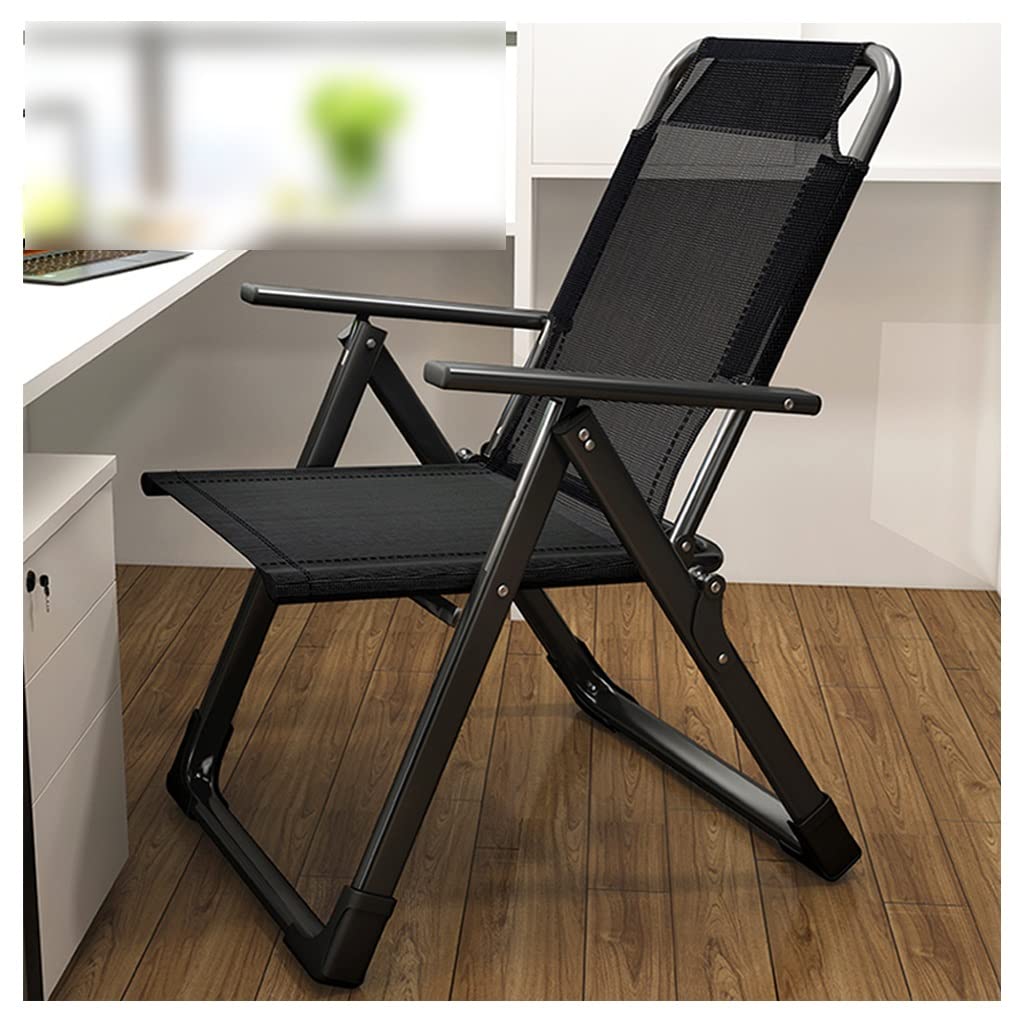 Modern Adjustable Single Leisure Chair - Folding Armchair Recliner with Detachable Soft Cushion for Bedroom, Living Room & Office Use | Comfortable Chaise Lounge for Adults (Style1) - Perfect for Reading, Relaxing & Working from Home