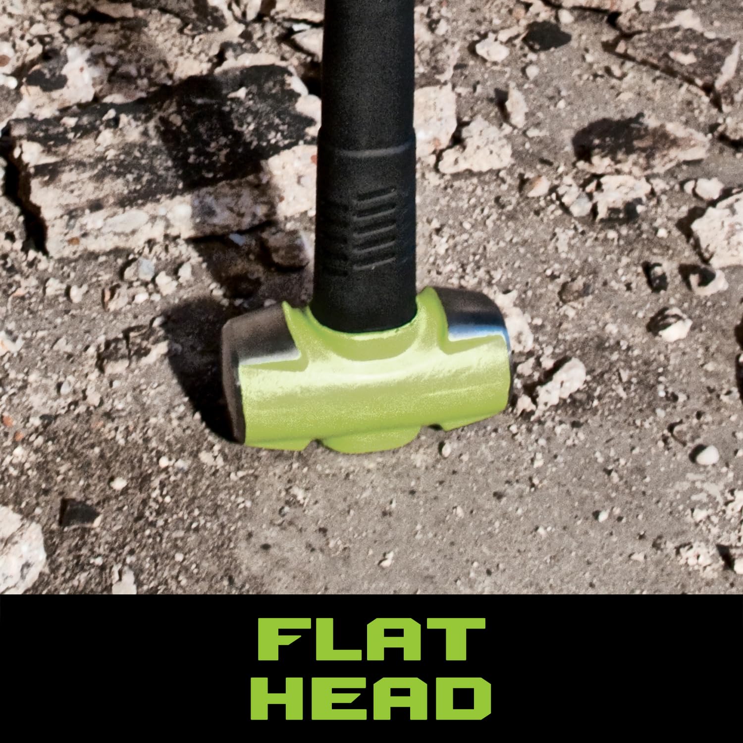 Wilton B.A.S.H 36-Inch Sledge Hammer with 10-Pound Steel Head (21036) - Heavy-Duty Demolition Tool for Construction, Wood Splitting & Outdoor Projects