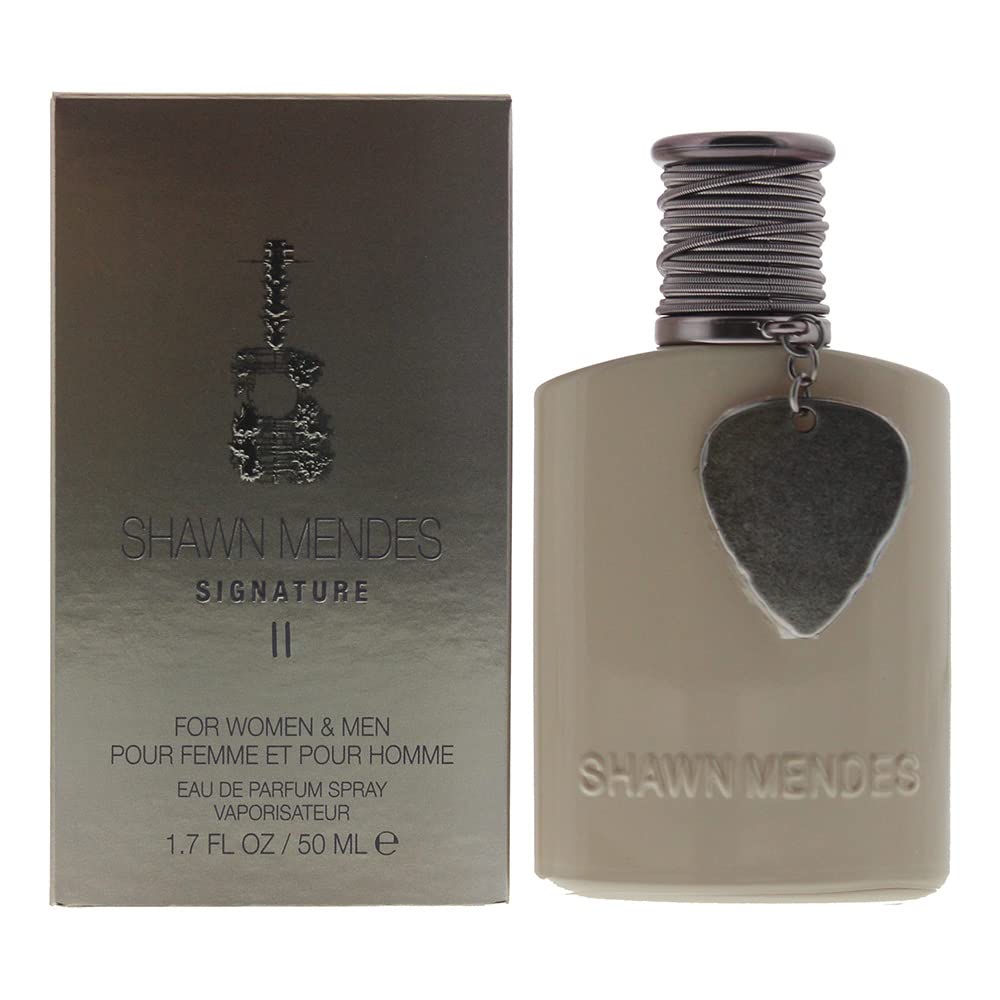 Shawn Mendes Signature II Eau de Parfum Spray for Women & Men - 1.7 Fl Oz Unisex Fragrance | Long Lasting Perfume for Date Night, Parties & Everyday Wear