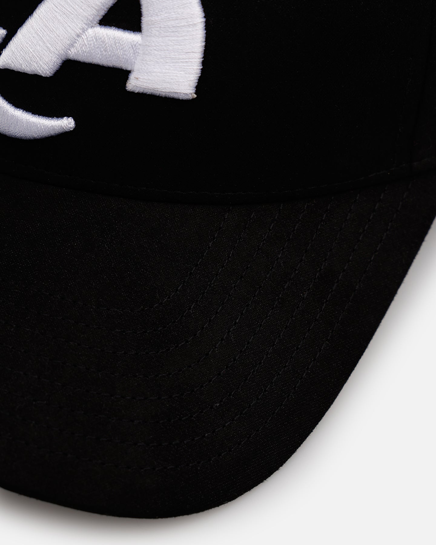 Los Angeles Rams 'Ultrasuede' 47 MVP Strapback Hat - Black & White Adjustable Snapback for NFL Fans & Game Day Outfits