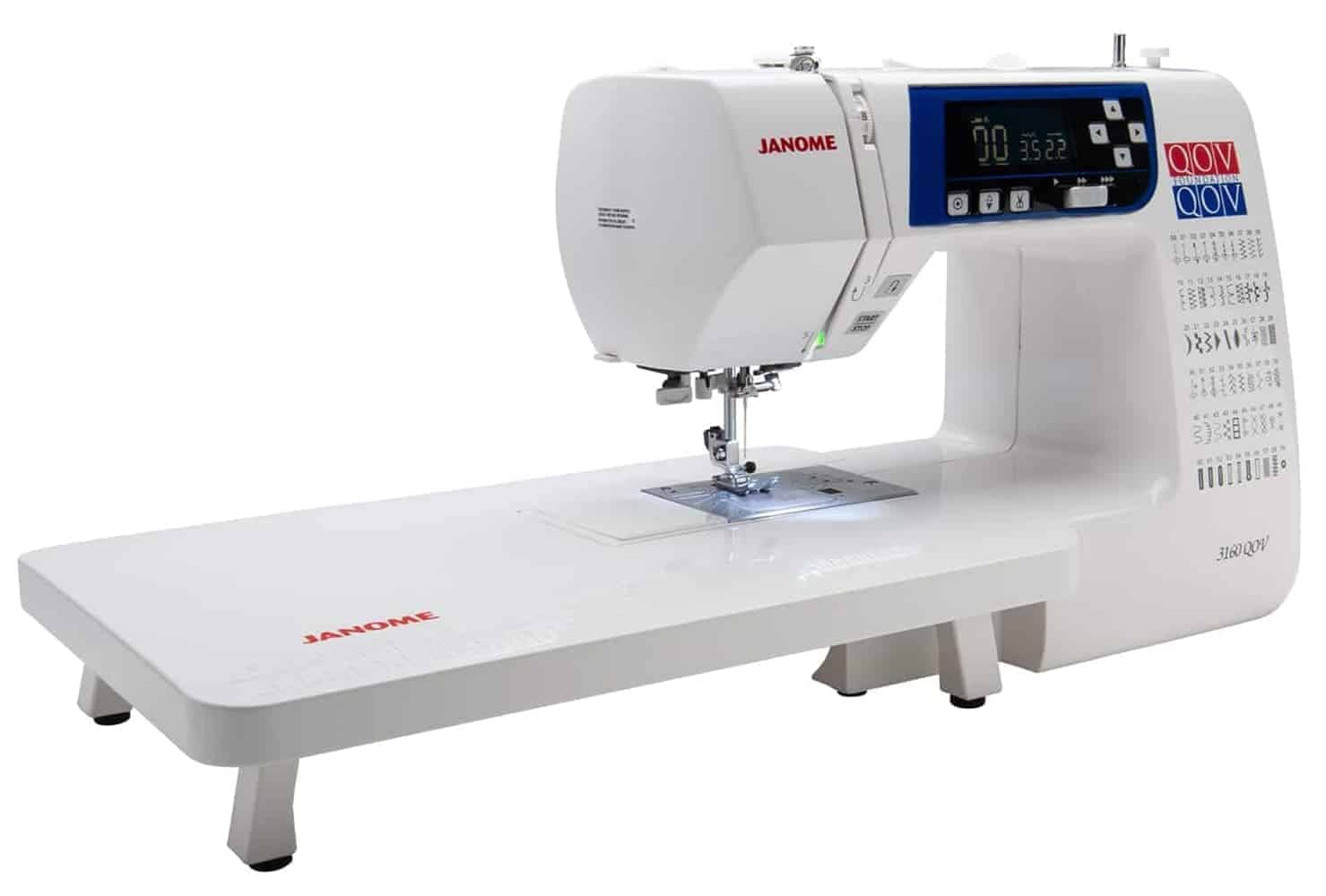 Janome 3160QOV Quilting Machine for Quilts of Valor - Professional Stitching for Patriotic Quilts & Home Decor Projects | Perfect for Quilters, Crafters & DIY Enthusiasts