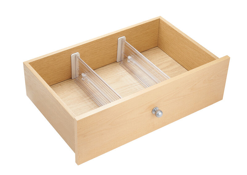 Adjustable Deep Drawer Dividers - Customizable Organizer for Kitchen, Office & Craft Storage - Perfect for Utensils, Files & Supplies