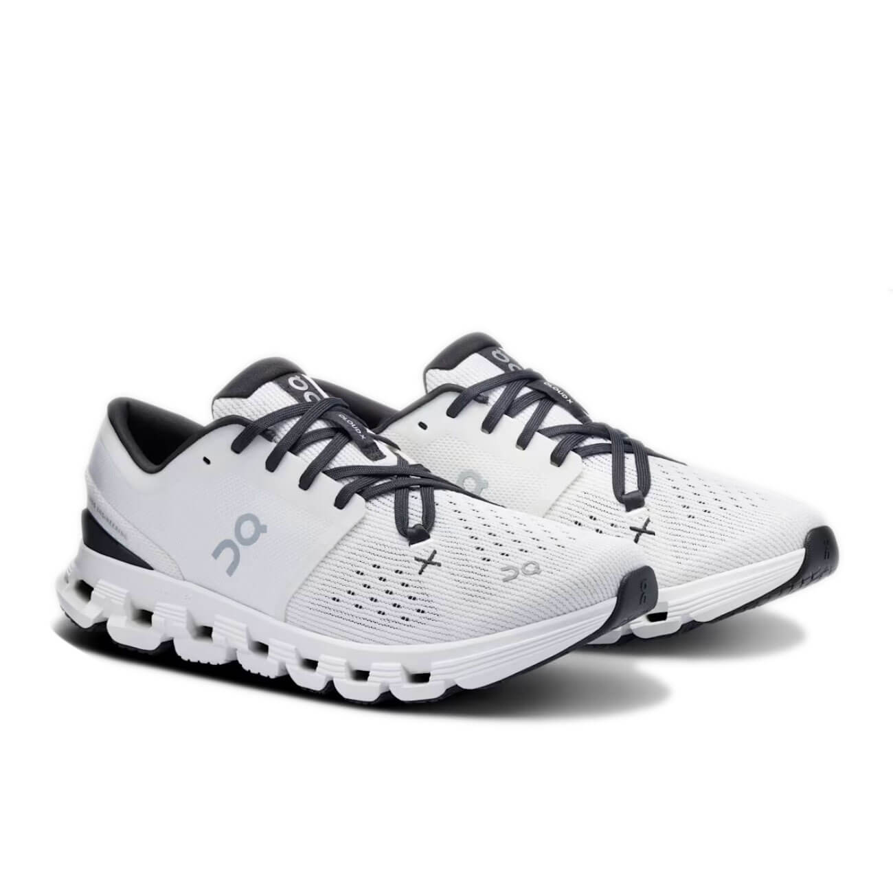 Women's Cloud X 4 Running Shoes - Lightweight & Comfortable Sneakers for Walking, Gym & Workout - Ivory/Black Color