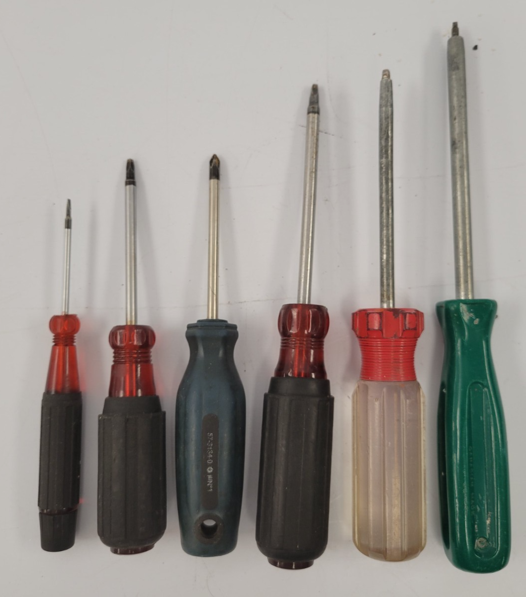 74357 6-Piece Loose Tools Set - High-Quality Hand Tools for DIY, Home Repair & Automotive Maintenance - Perfect for Mechanics, Carpenters & Household Use