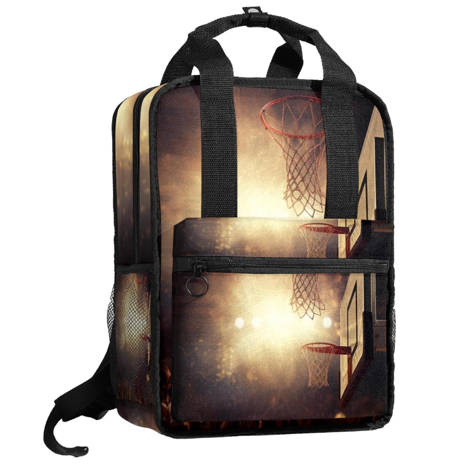Best Travel Backpacks for Women & Men - Durable Basketball Backpack with Hoop - Perfect for Gym, School & Outdoor Adventures
