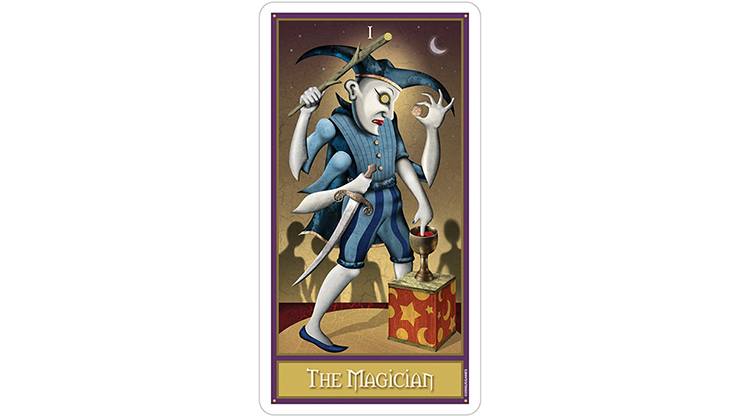 Deviant Moon Tarot Deck - Unique Gothic Fantasy Tarot Cards for Divination, Psychic Readings & Spiritual Guidance | Perfect for Beginners & Professional Readers, Meditation & Self-Reflection