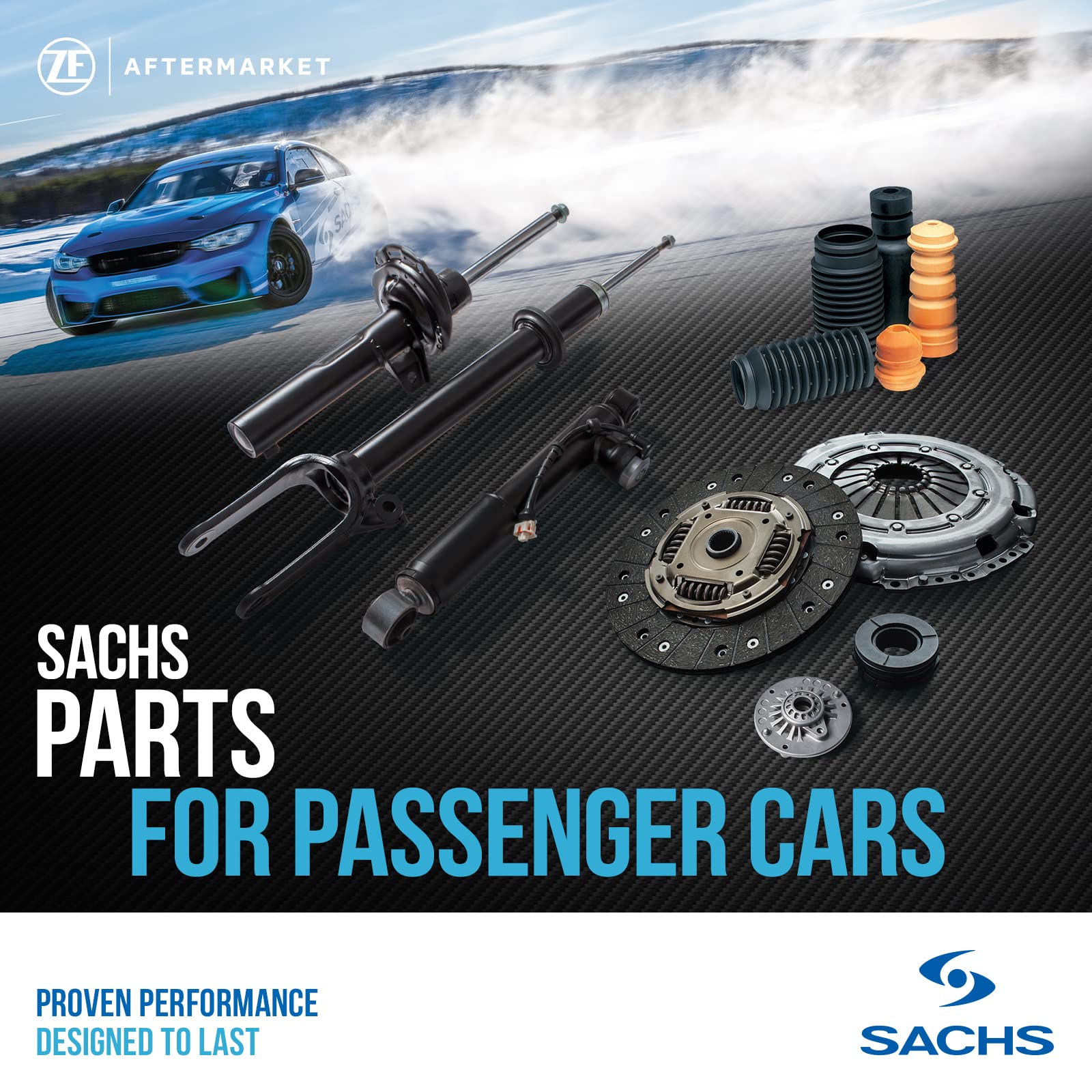 Sachs 996 493 Suspension Spring - High-Performance Replacement Coil Spring for Porsche 911 (996) - Perfect for Track Days & Street Driving
