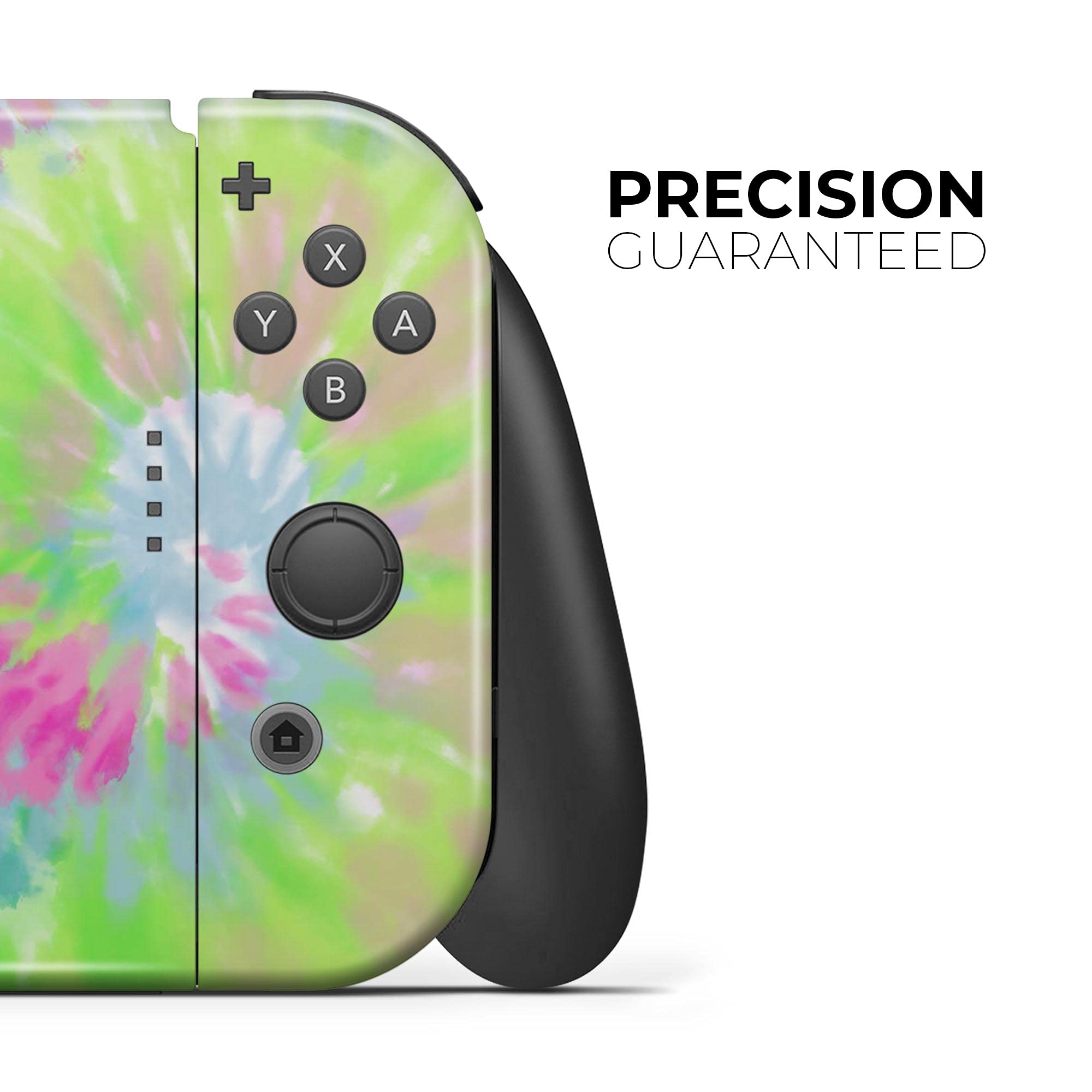 Nintendo Switch Dock Skin Decal - Spiral Tie Dye Vinyl Wrap Cover - Scratch Resistant, Removable Protective Sticker for Switch Dock - Perfect for Gaming Setups & Customization