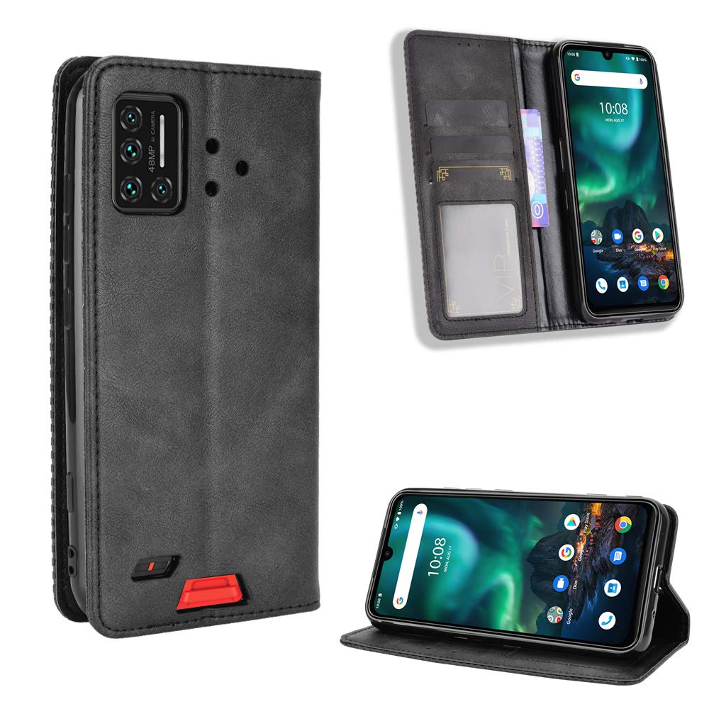 Premium PU Leather Flip Case for Umidigi Bison GT - Shockproof Protective Cover with Card Slots | Perfect for Outdoor Adventures, Work & Daily Use