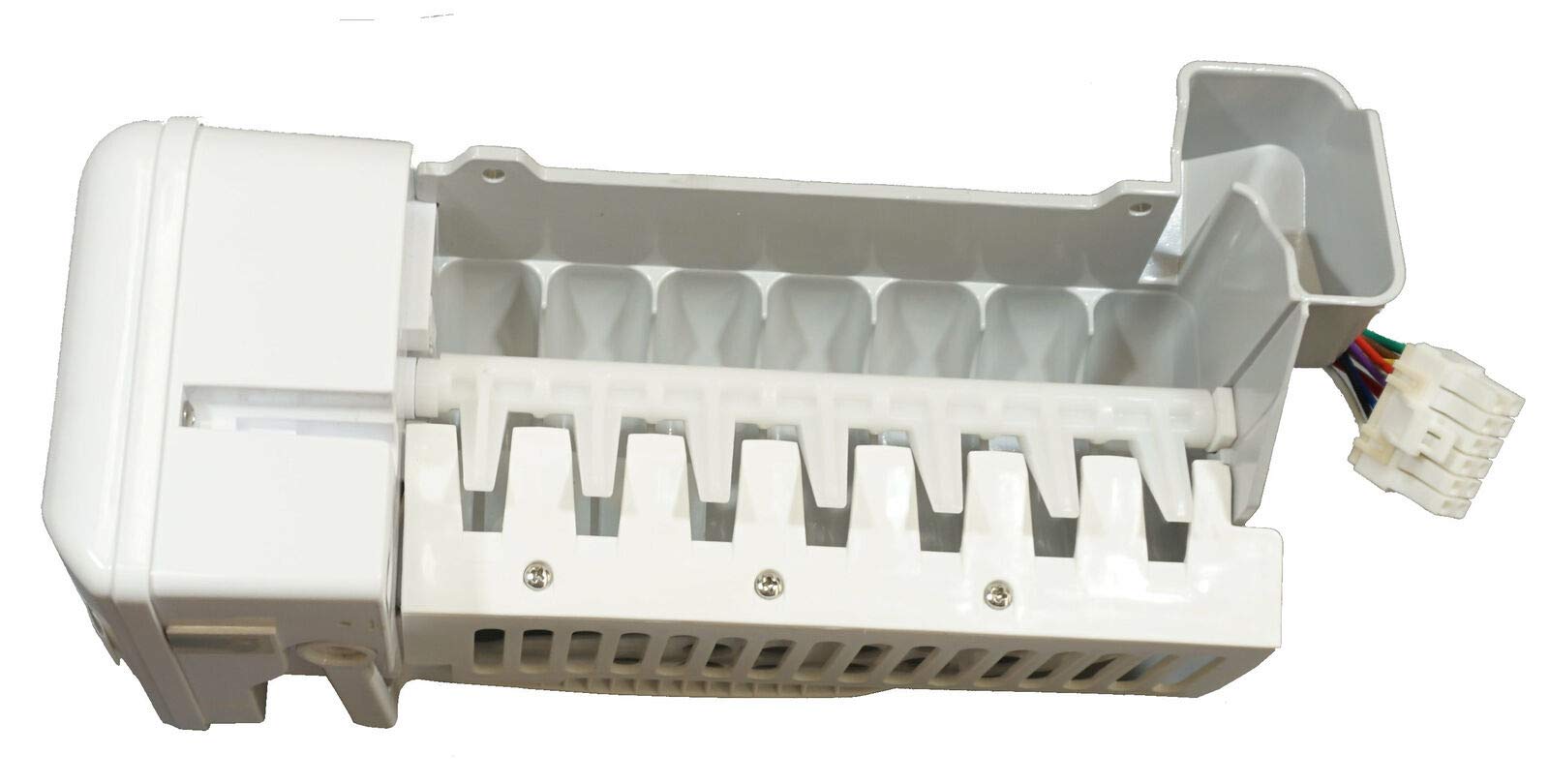 Samsung Refrigerator Ice Maker Assembly Replacement Part DA97-07549B RIM07549B - Compatible with Samsung Fridges for Fresh Ice Production