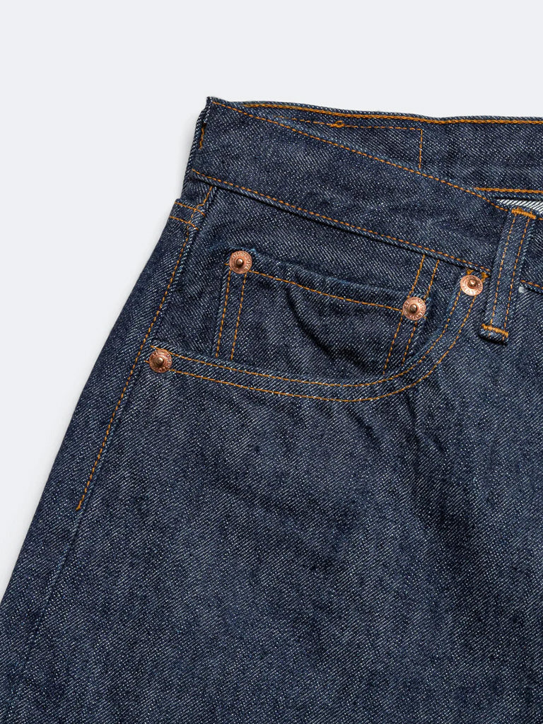 Orslow 1966 Standard One Wash Jeans - Classic Straight Fit Denim Pants for Men | Perfect for Casual Wear, Work & Everyday Outfits